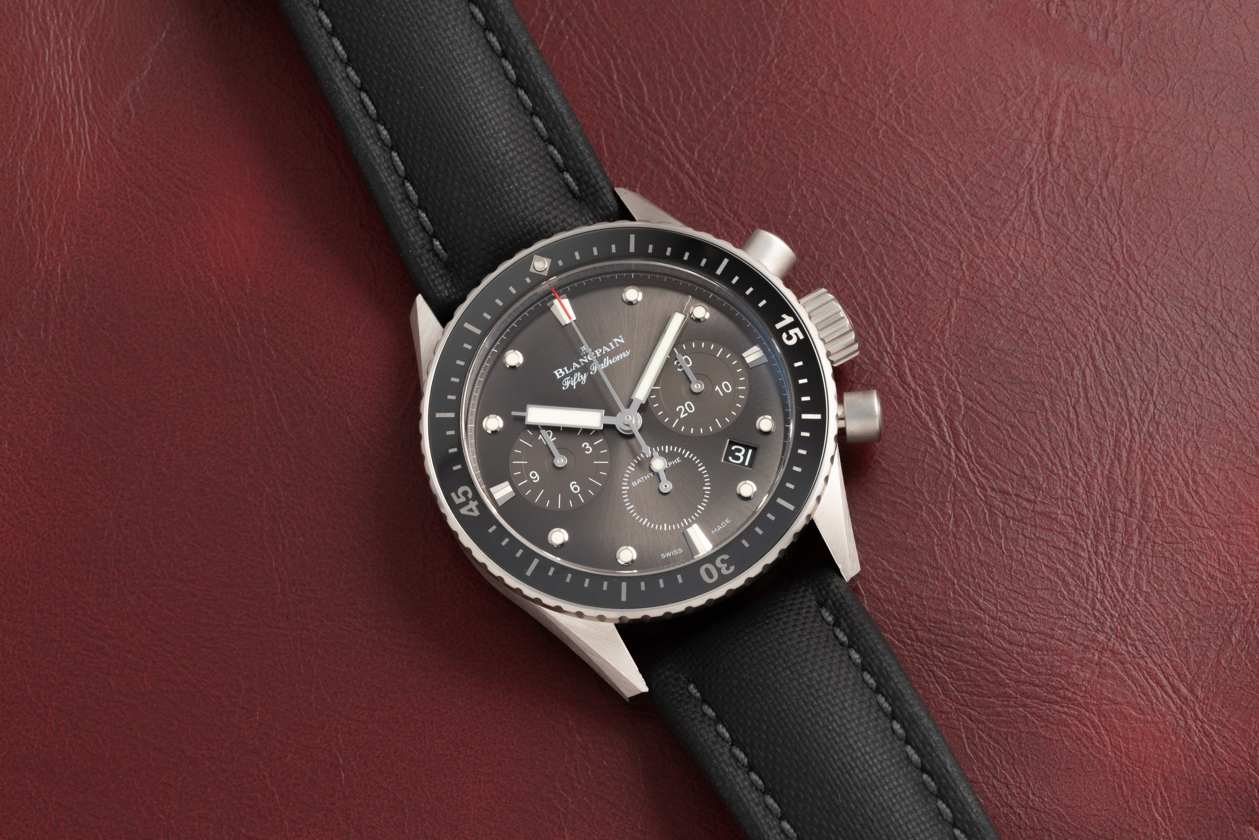 Bathyscaphe chronographe flyback best sale