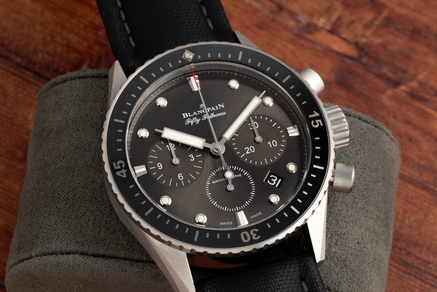 Blancpain Fifty Fathoms Bathyscaphe Chronographe Flyback