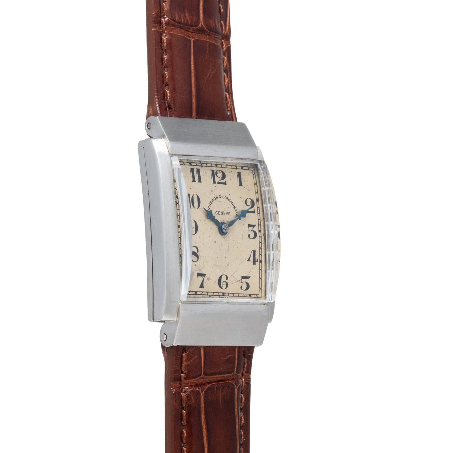 Vacheron Constantin Rectangular Steel Dress Watch