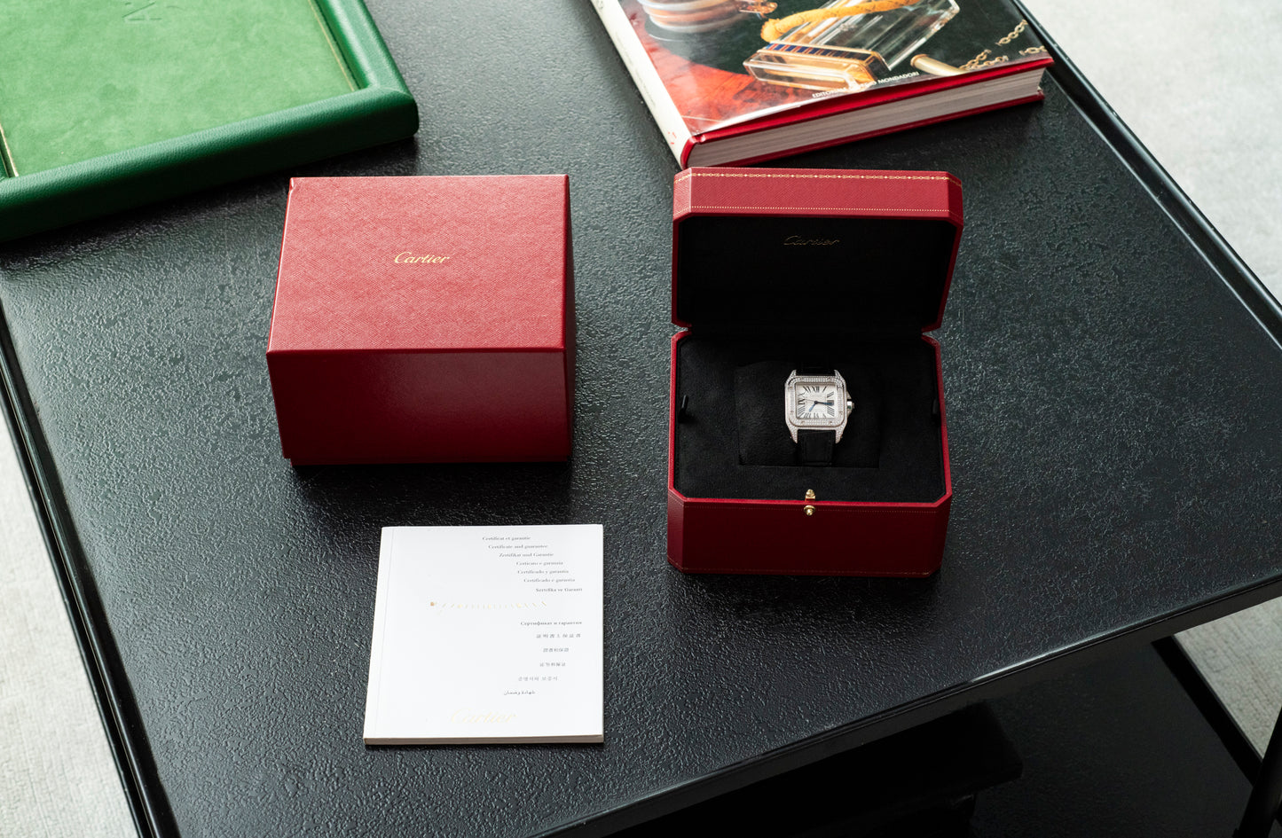 Cartier Santos 100 Diamond