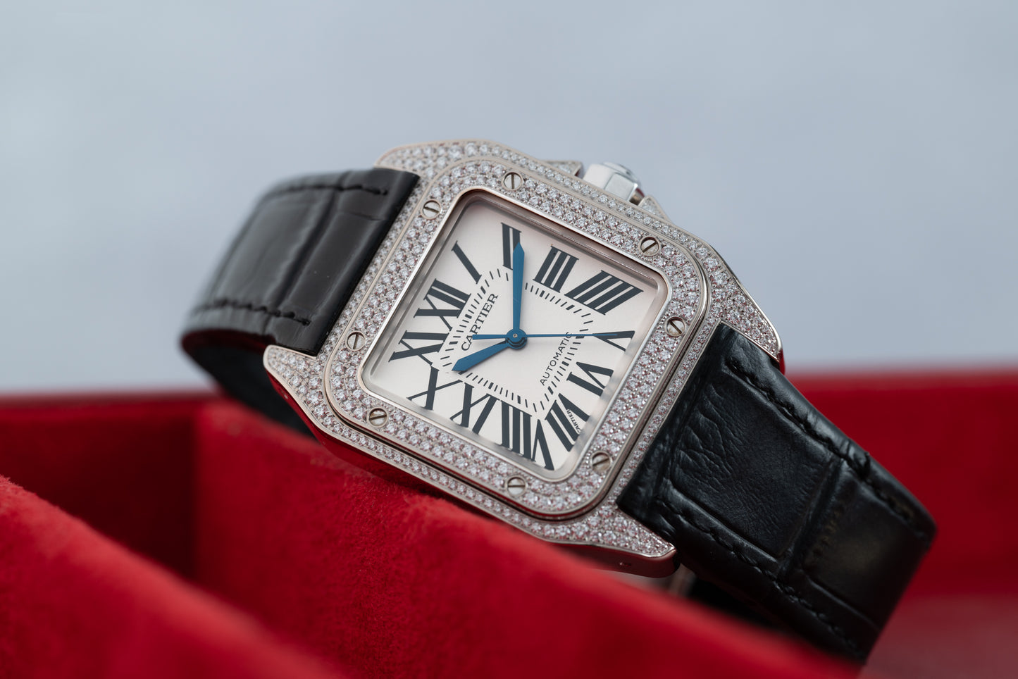 Cartier Santos 100 Diamond