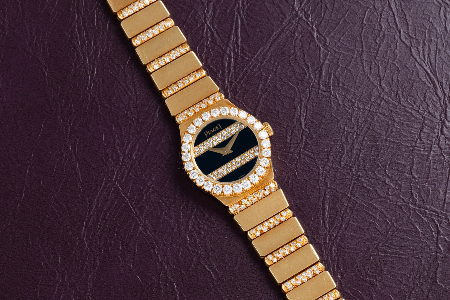 Piaget Polo Ladies Diamond Onyx Dial