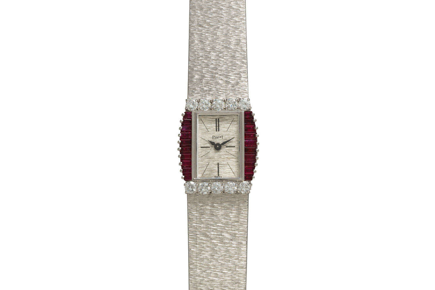 Piaget Ruby and Diamond Dress Watch