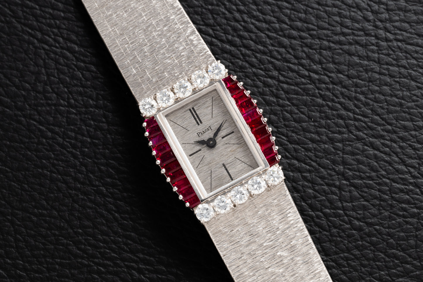 Piaget Ruby and Diamond Dress Watch