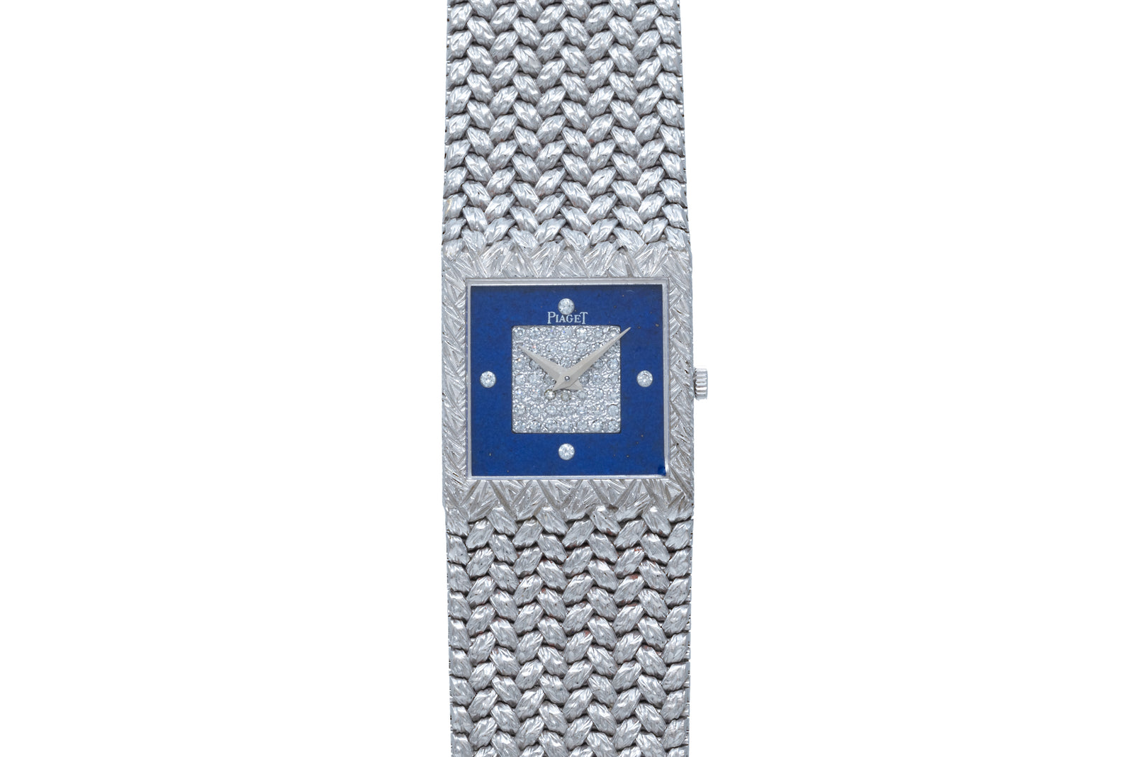 Piaget Tradition 'Lapis Lazuli' Diamond Dress Watch