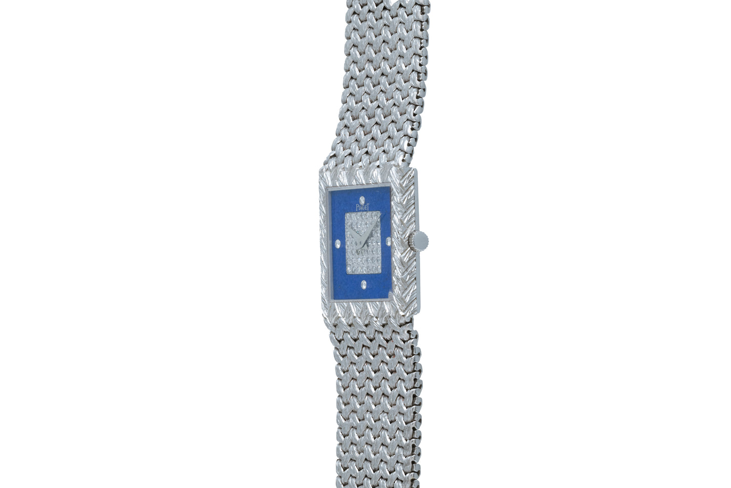 Piaget Tradition 'Lapis Lazuli' Diamond Dress Watch