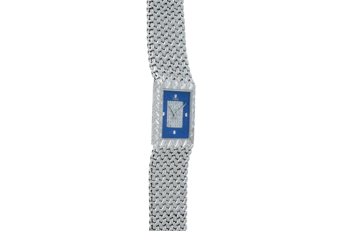 Piaget Tradition 'Lapis Lazuli' Diamond Dress Watch