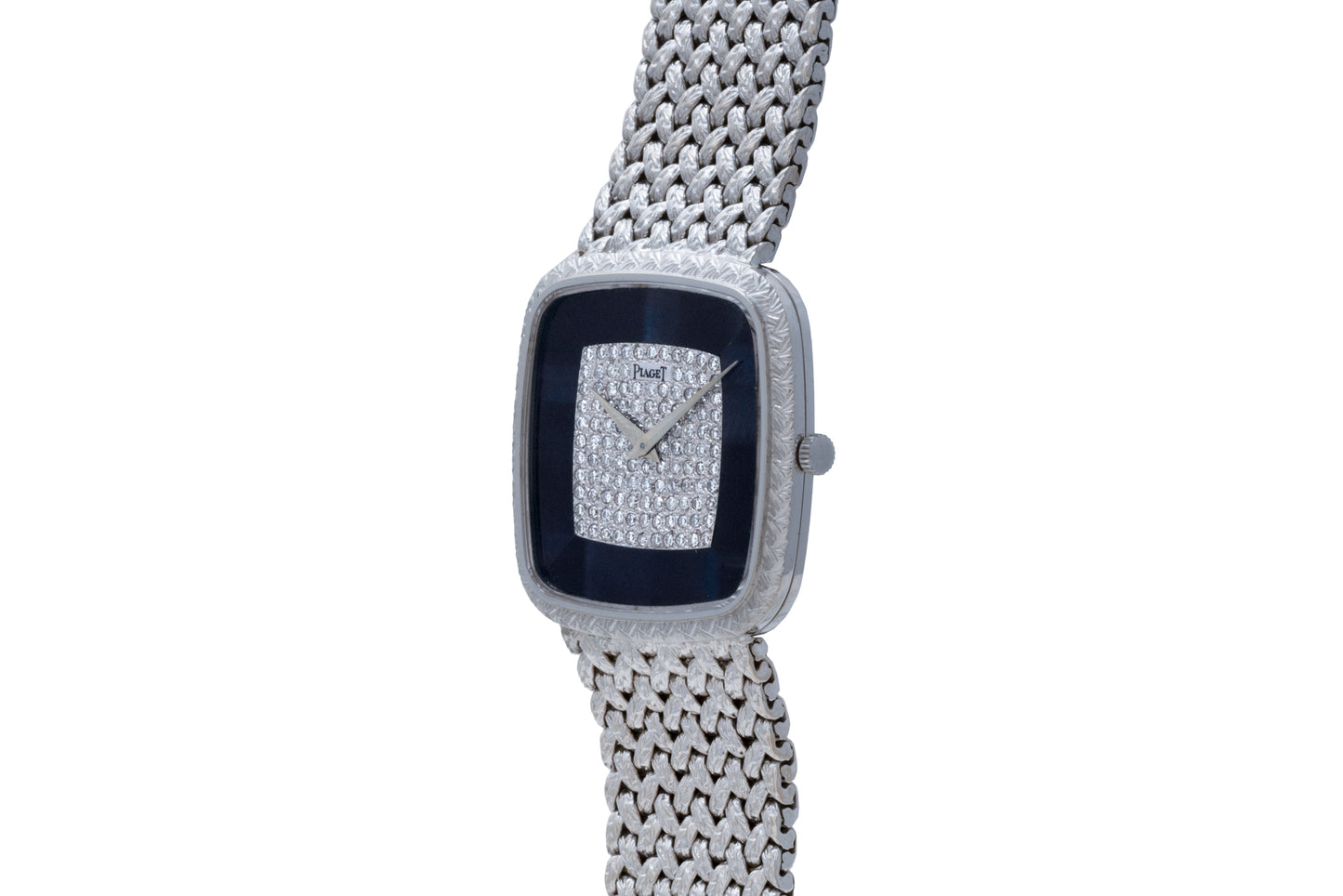 Piaget 'Hawk Eye' White Gold Dress Watch