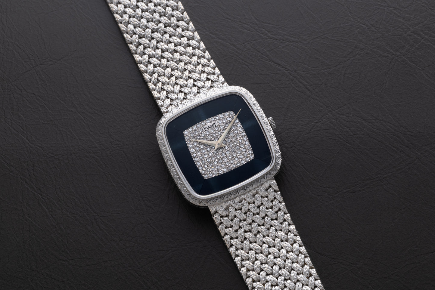 Piaget 'Hawk Eye' White Gold Dress Watch