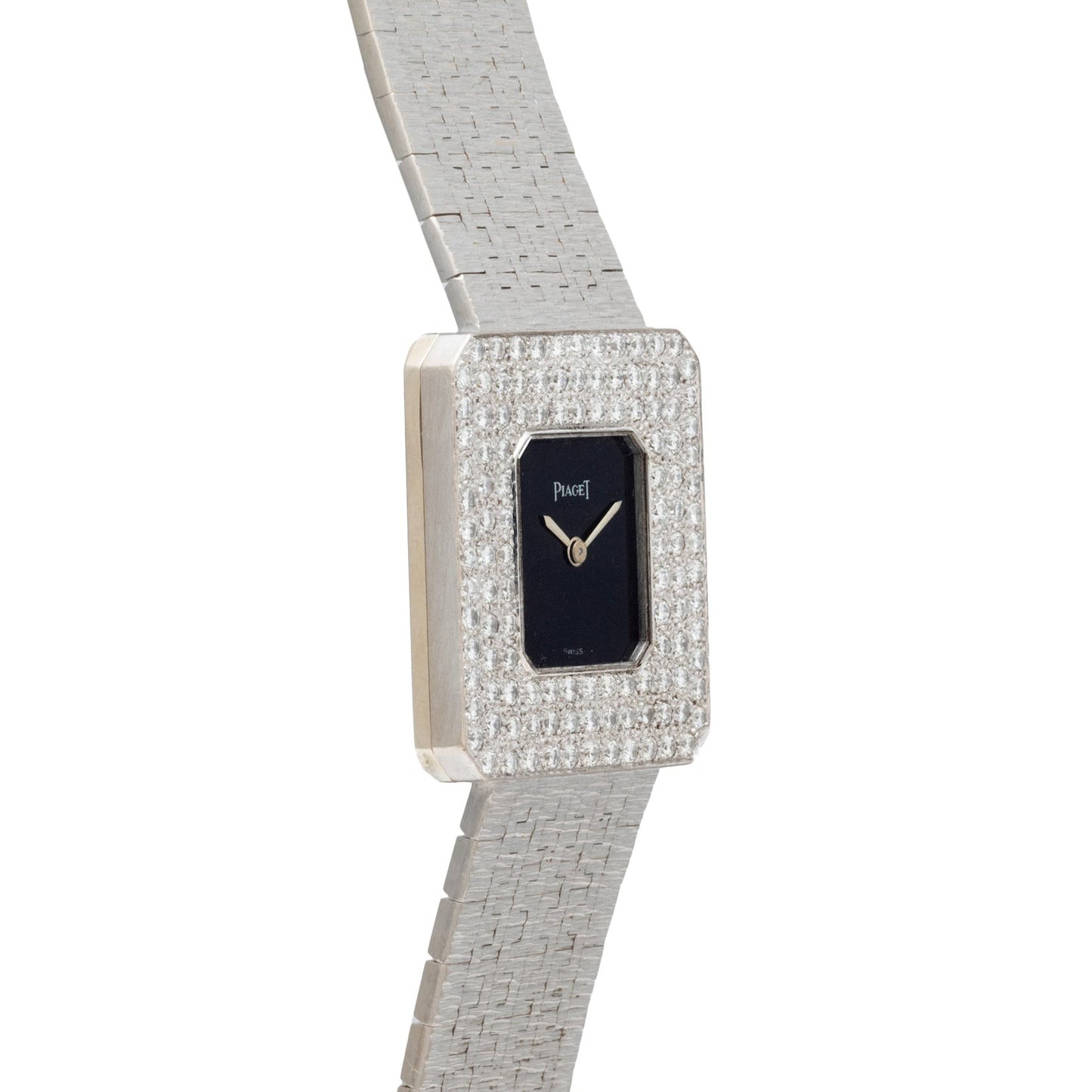 Piaget 'Onyx" Diamond Dress Watch