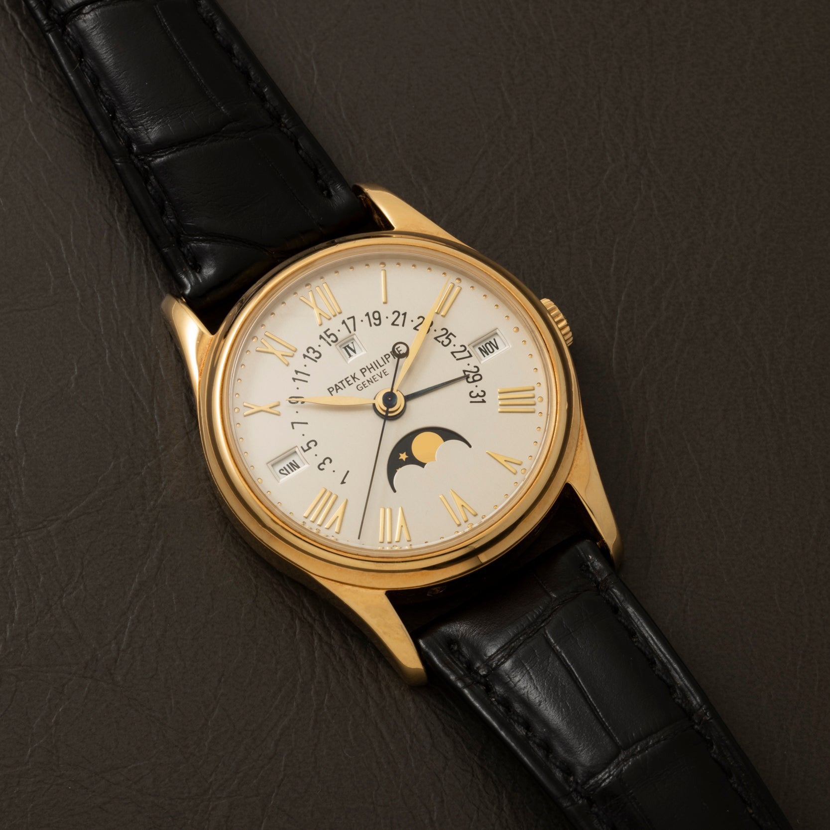 Patek Philippe Retrograde Perpetual Calendar Analog Shift