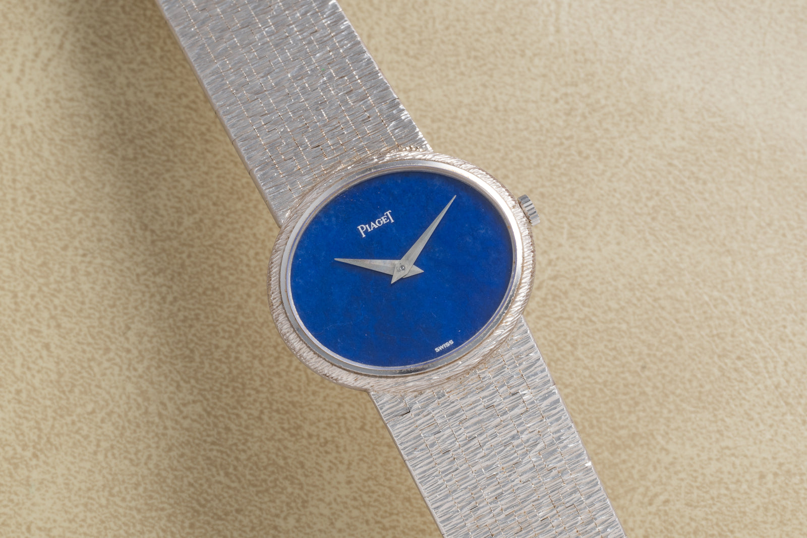 Piaget White Gold 'Lapis Lazuli' Dress Watch