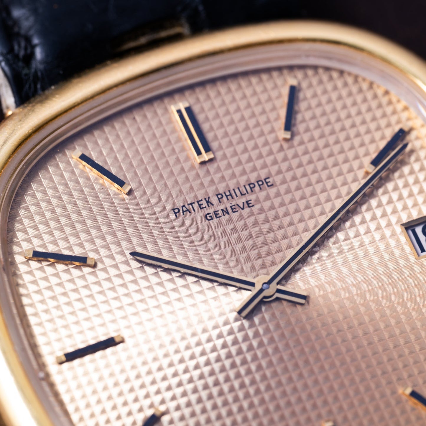 Patek Philippe Golden Ellipse 'TV Case'