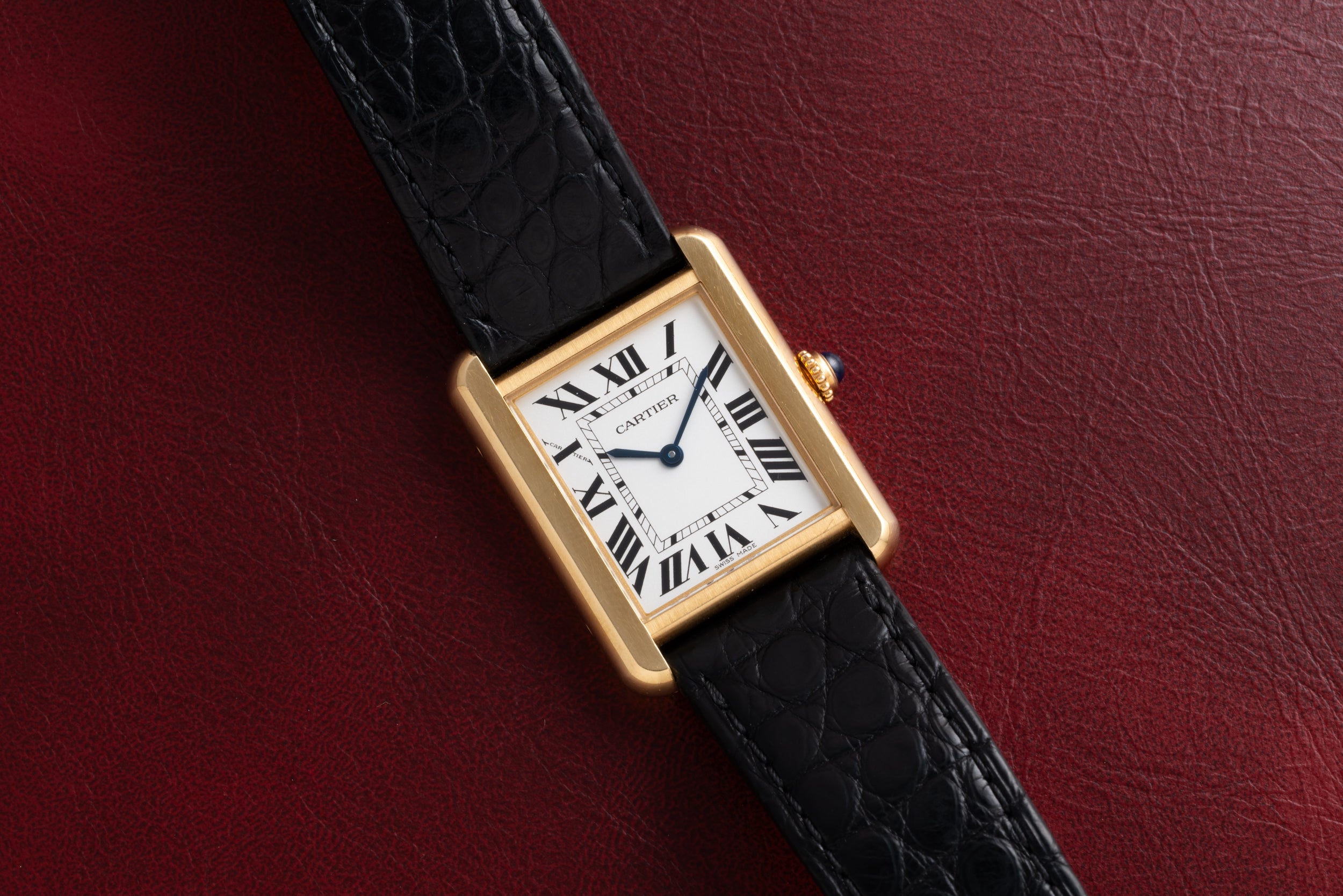 Cartier Tank Solo Analog Shift