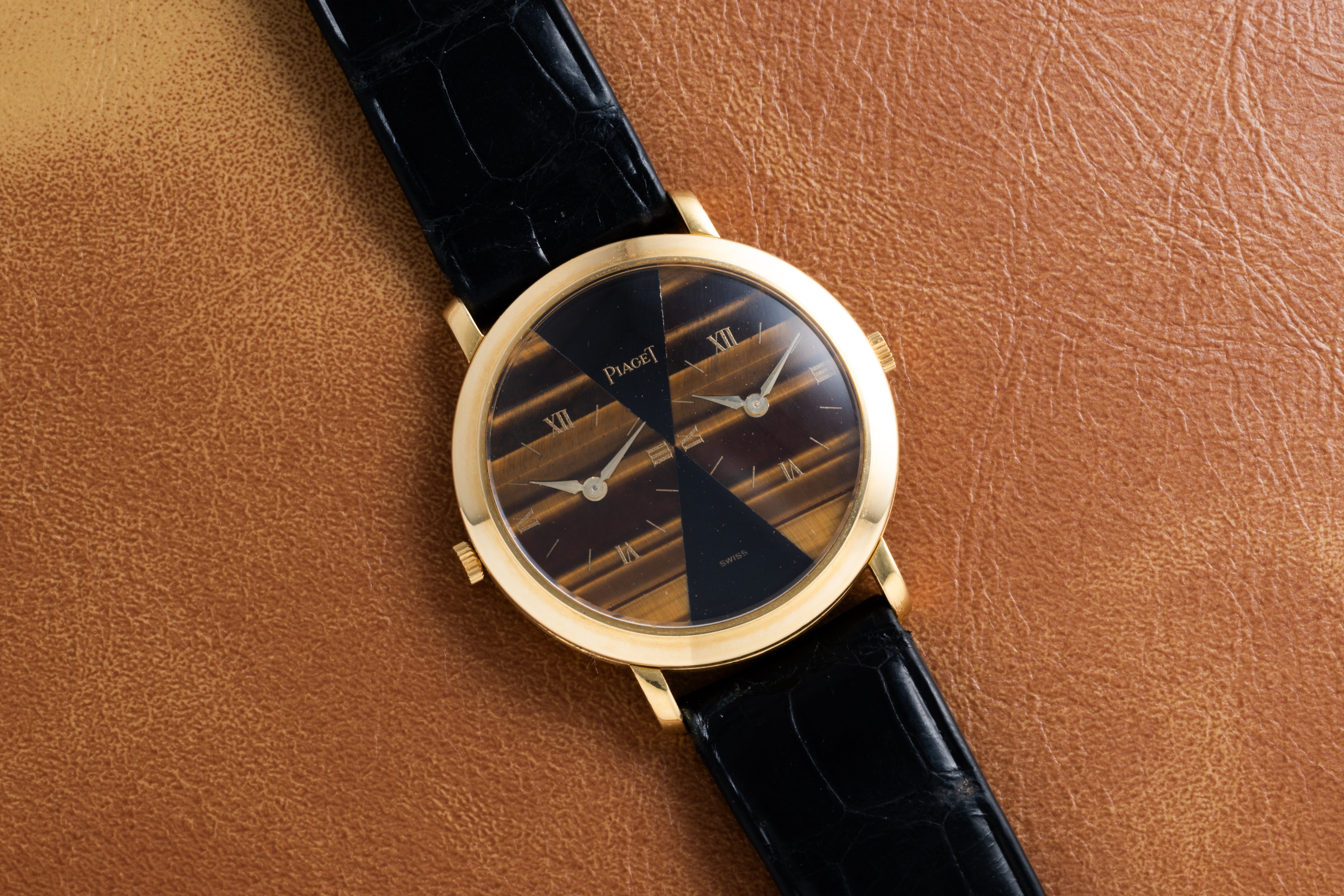 Piaget Tiger s Eye Dress Watch