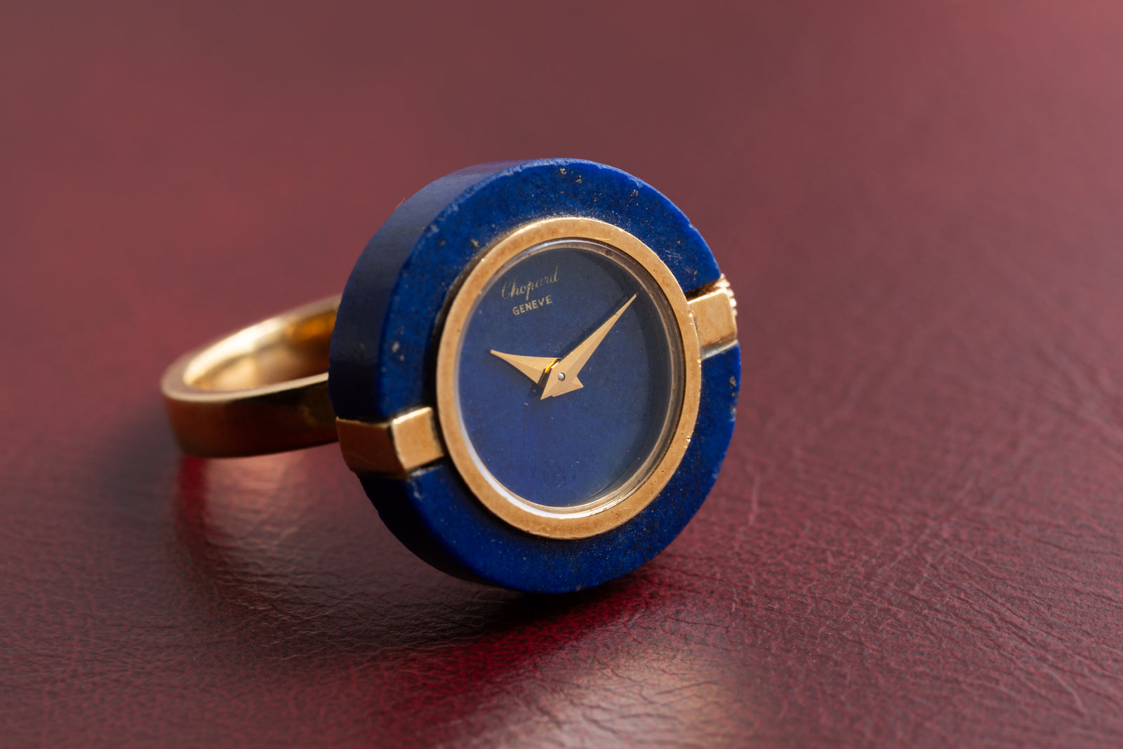 Chopard Lapiz Lazuli Ring Watch