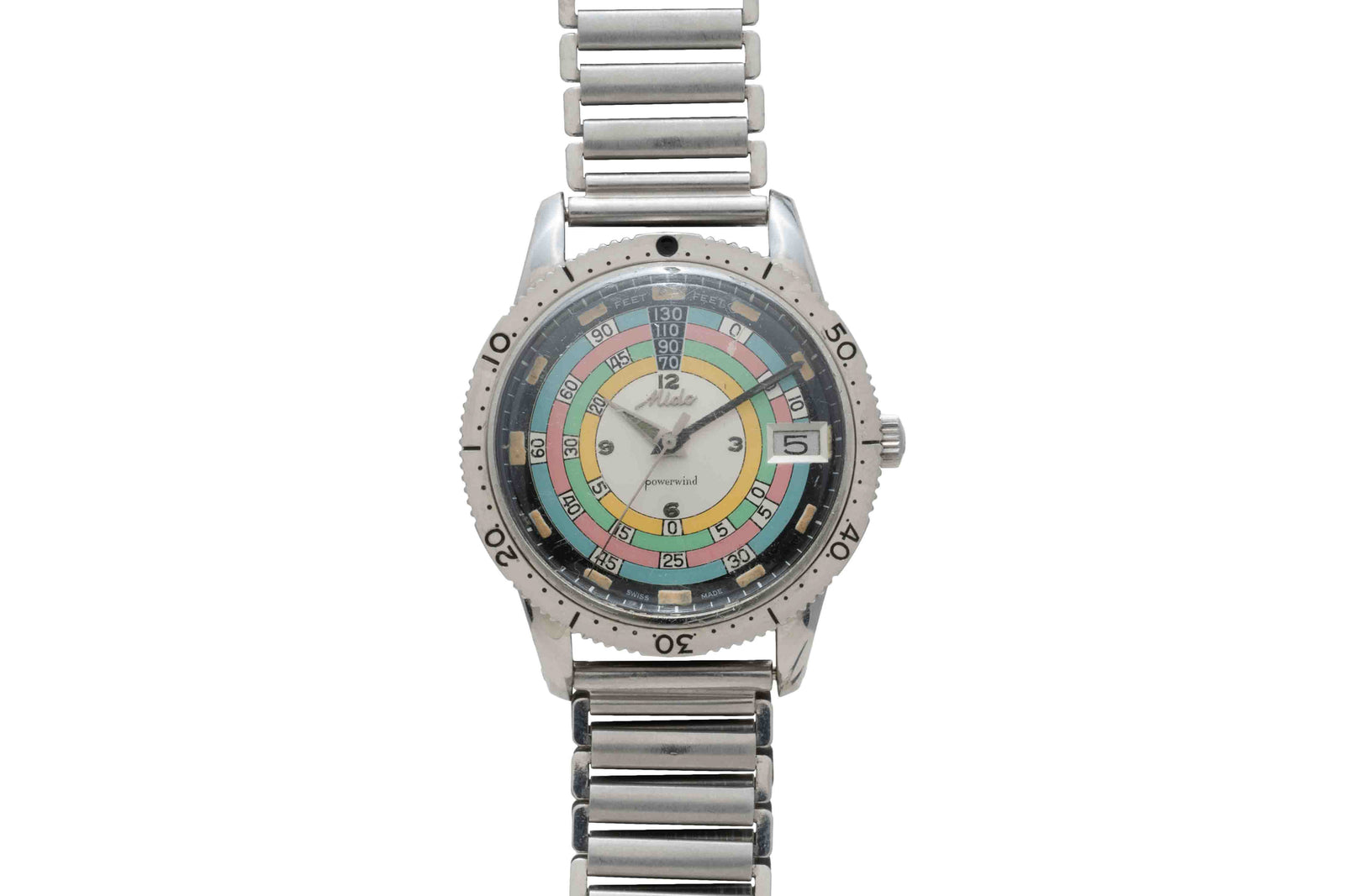 Mido Powerwind Oceanstar 'Rainbow Diver'