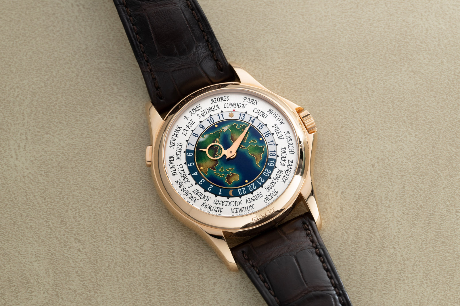 Patek Philippe World Time Cloisonné