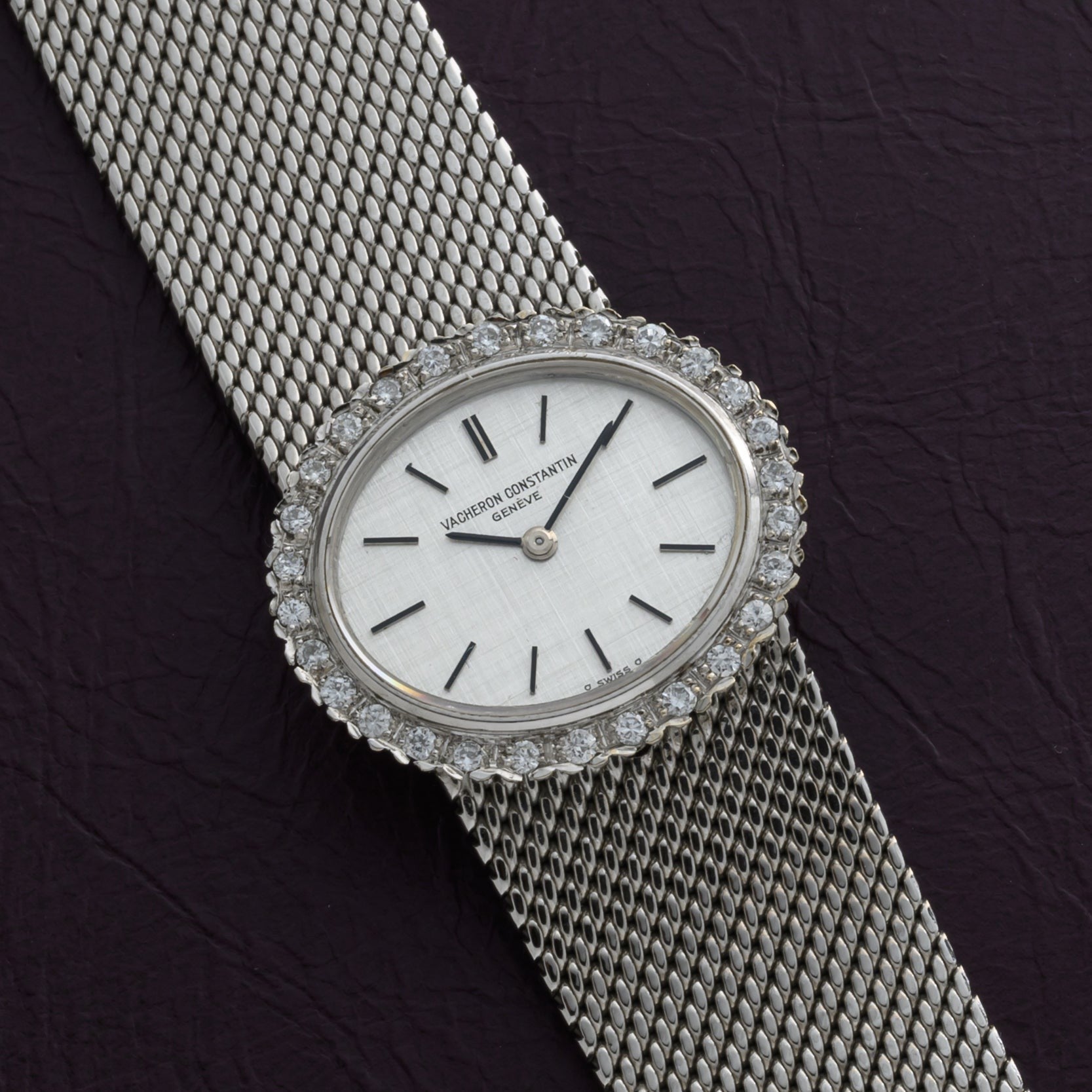 Vacheron Constantin White Gold Diamond Bezel