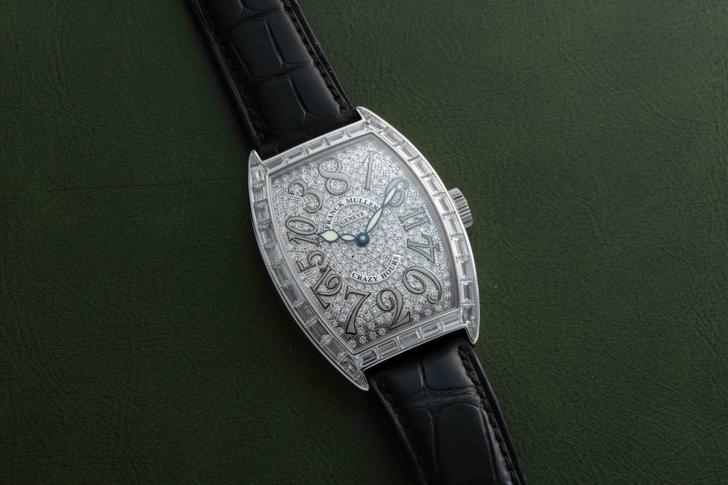 Franck Muller Cintree Curvex 'Crazy Hour' Diamond