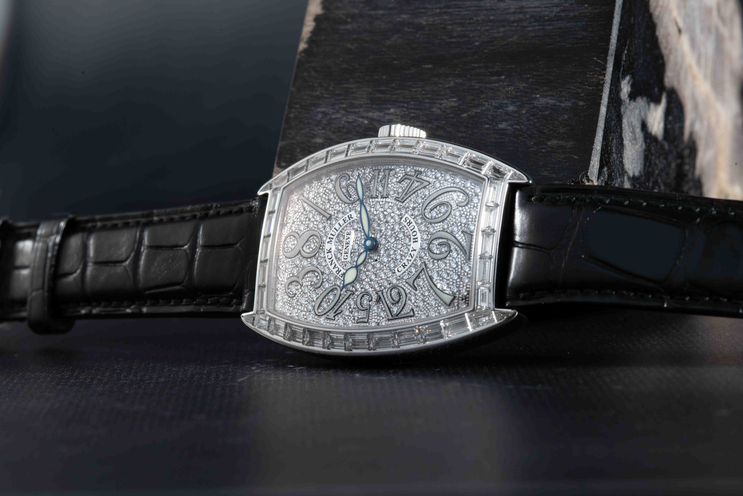 Franck Muller Cintree Curvex 'Crazy Hour' Diamond