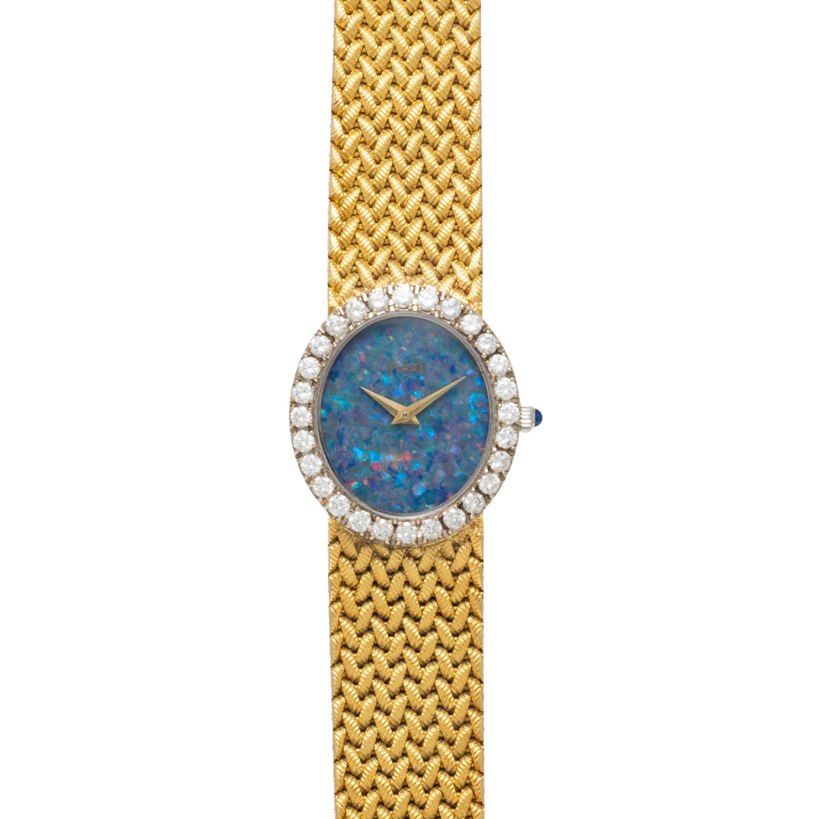 Piaget 'Opal' Yellow Gold Dress Watch