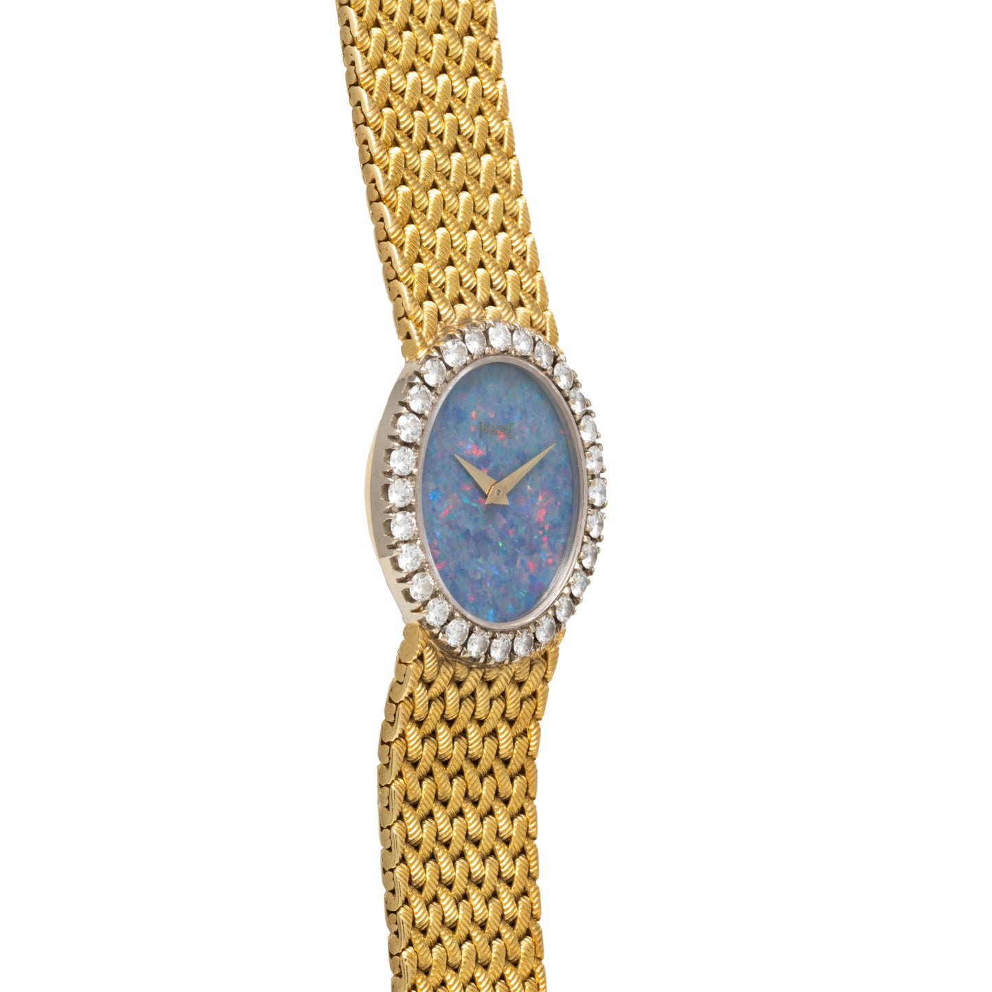 Piaget 'Opal' Yellow Gold Dress Watch