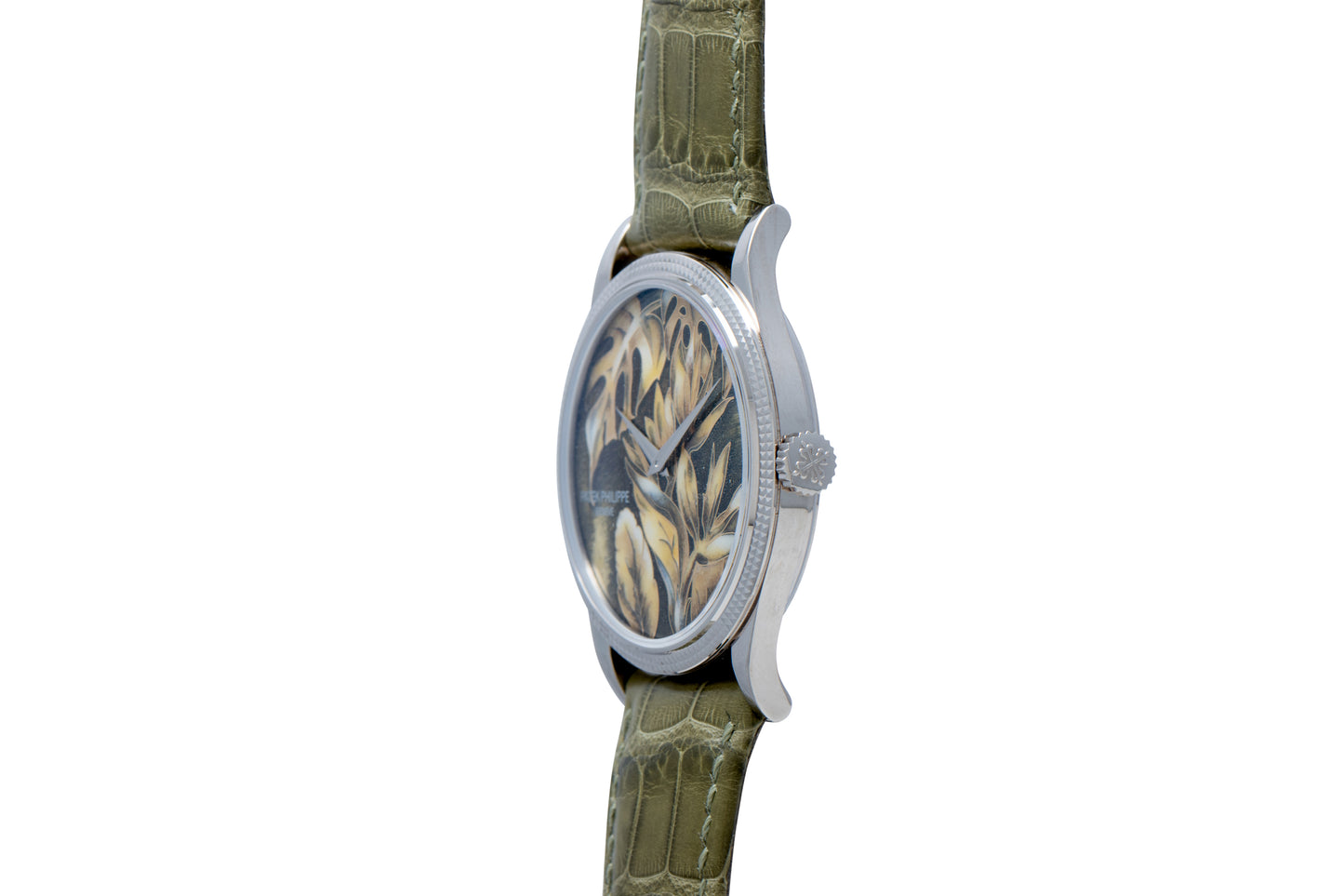 Patek Philippe Calatrava Cloisonné 'Tropical Leaves II'