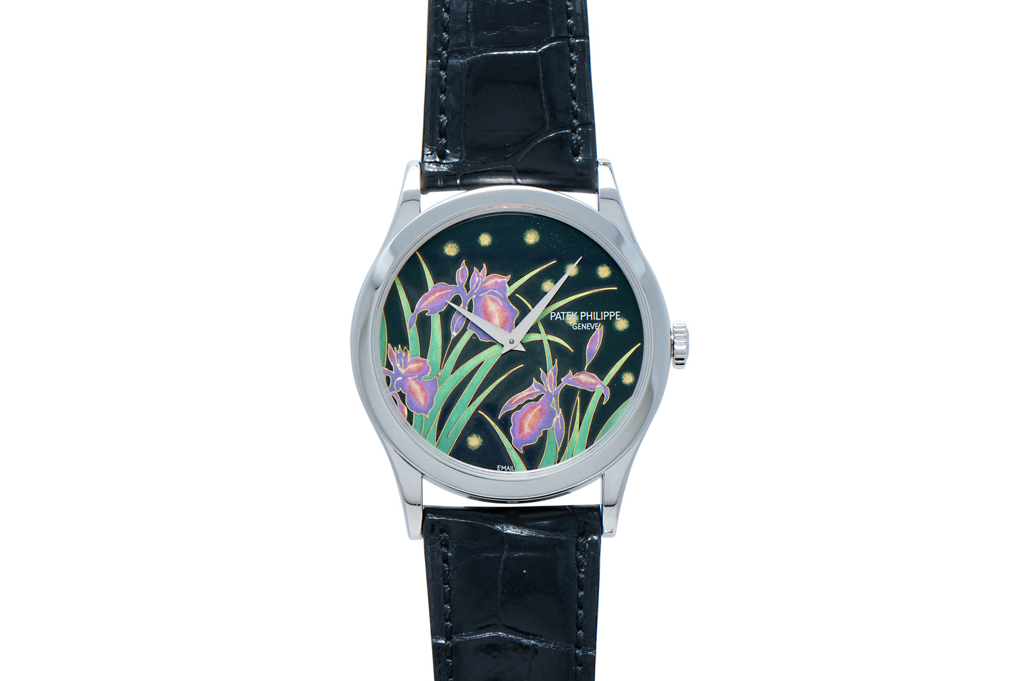 Patek Philippe Calatrava Cloisonné 'Iris & Night Fireflies'