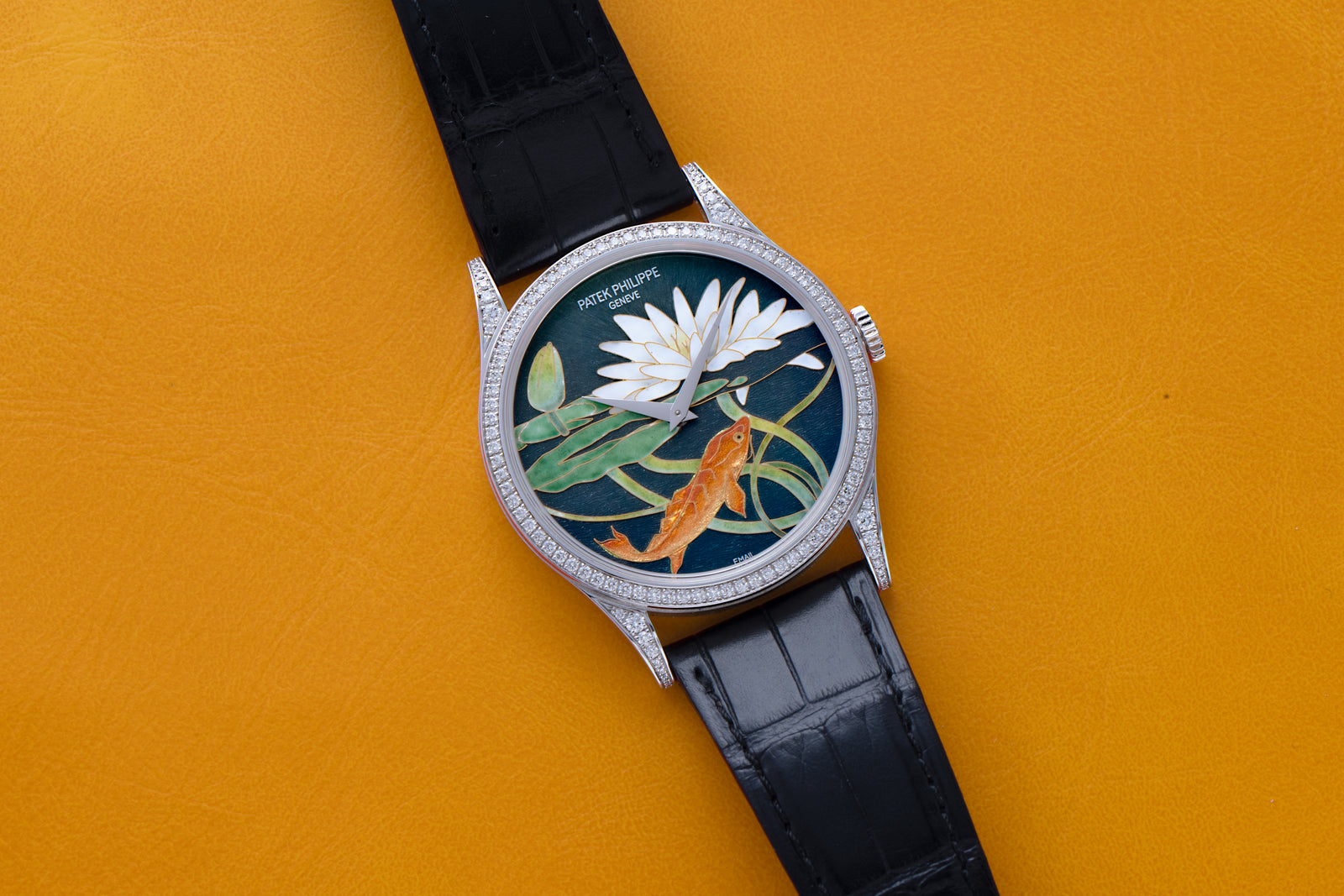 Patek Philippe Calatrava Cloisonné 'Koi Carp'