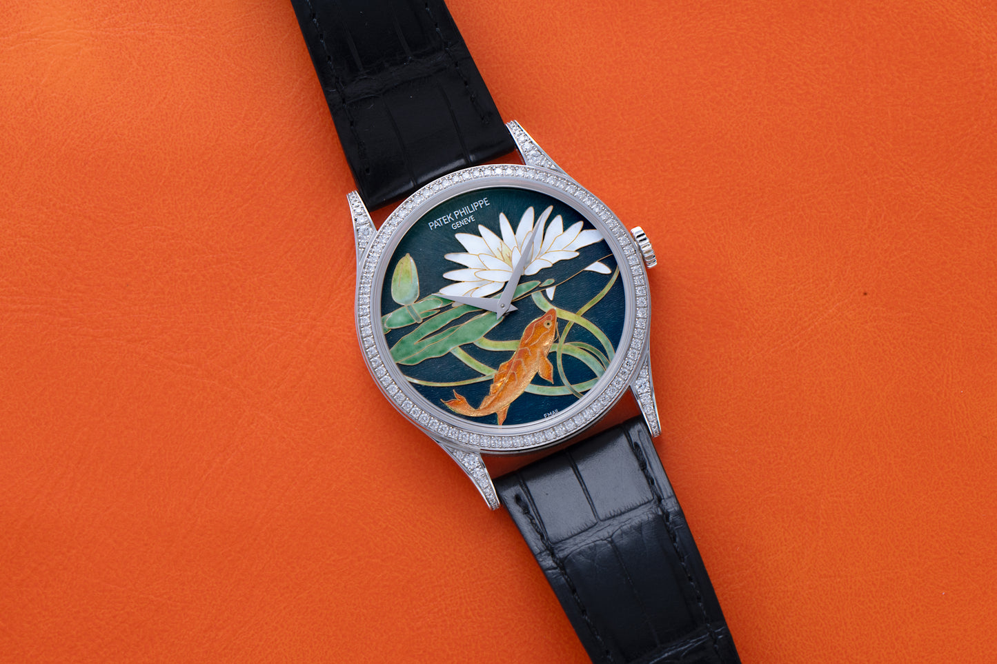 Patek Philippe Calatrava Cloisonné 'Koi Carp'