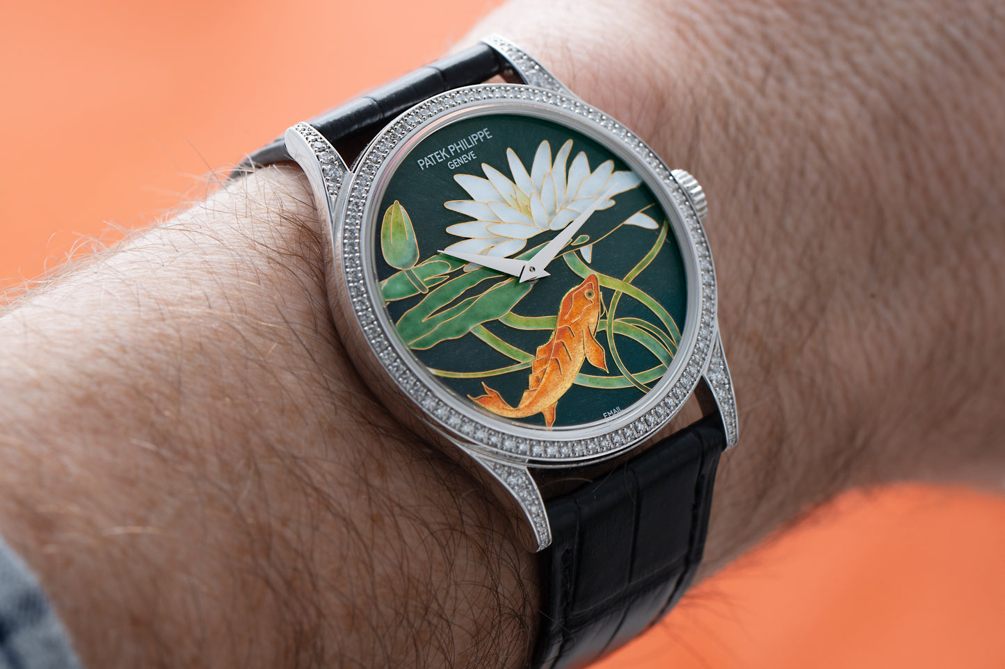 Patek Philippe Calatrava Cloisonné 'Koi Carp'