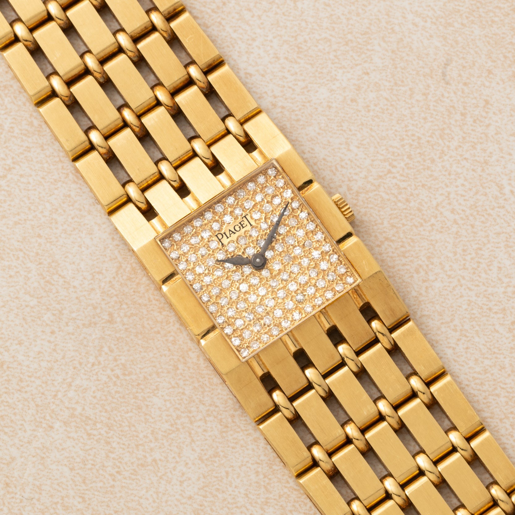 Piaget dancer watch with diamonds best sale