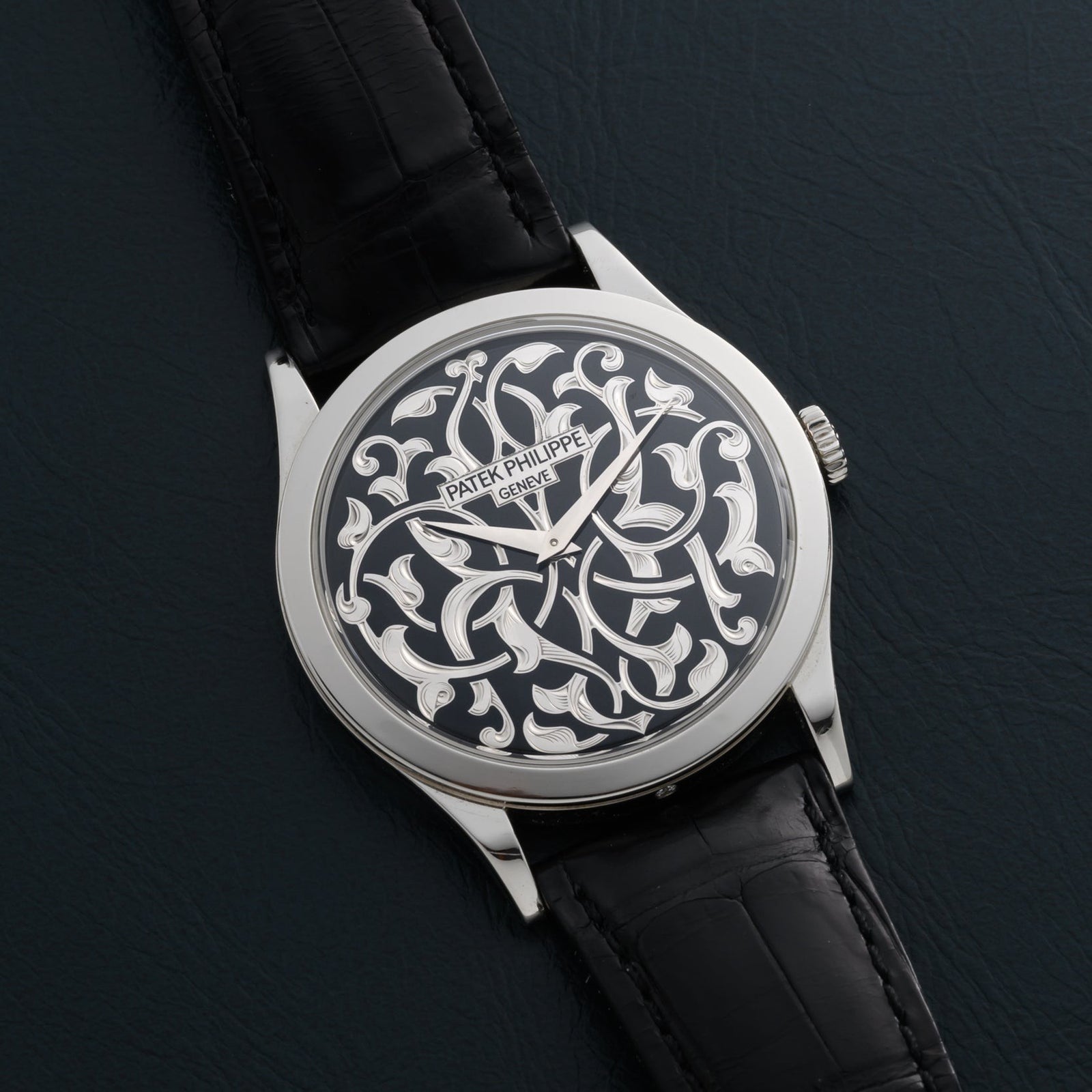 Patek Philippe Calatrava 'Volutes and Arabesques'