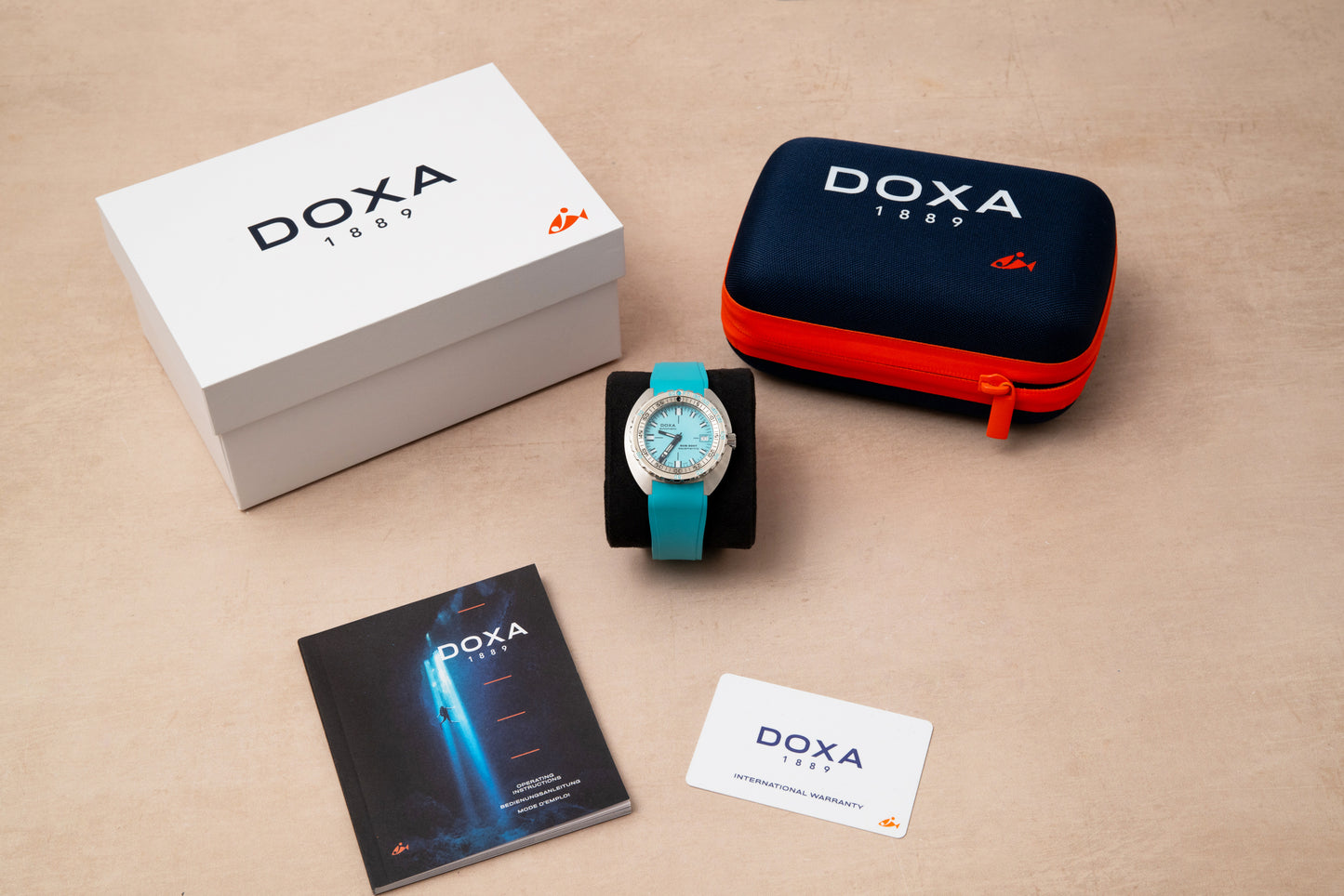 DOXA Sub 300T Aquamarine