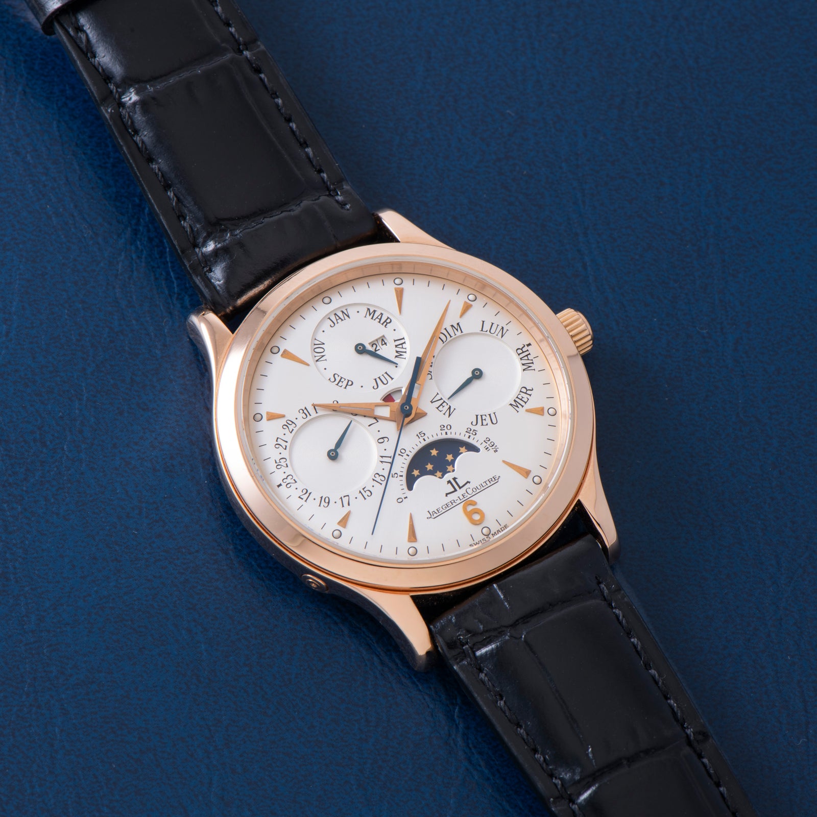 Jaeger-LeCoultre Master Control Perpetual Calendar Moonphase