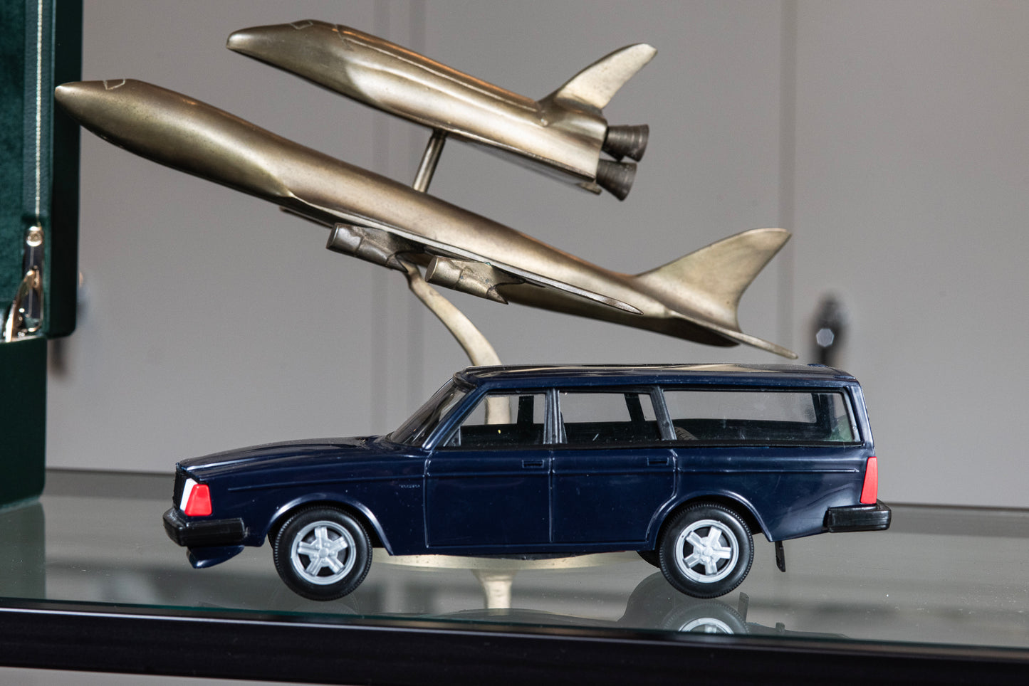 Volvo 240 Wagon Dealer Promo Model Blue