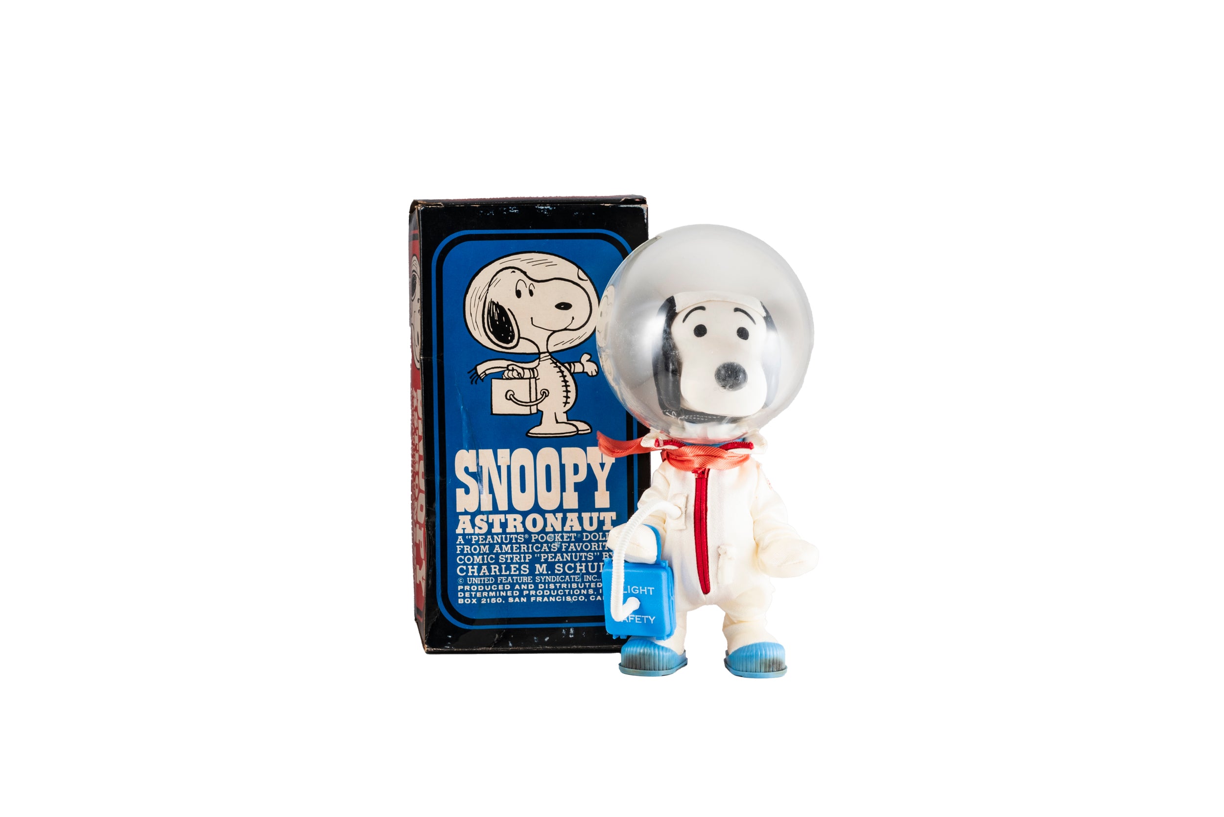 Vintage 1969 snoopy astronaut 2024 doll