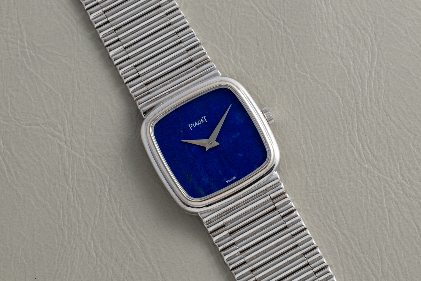 Piaget White Gold 'Lapis Lazuli' Dress Watch