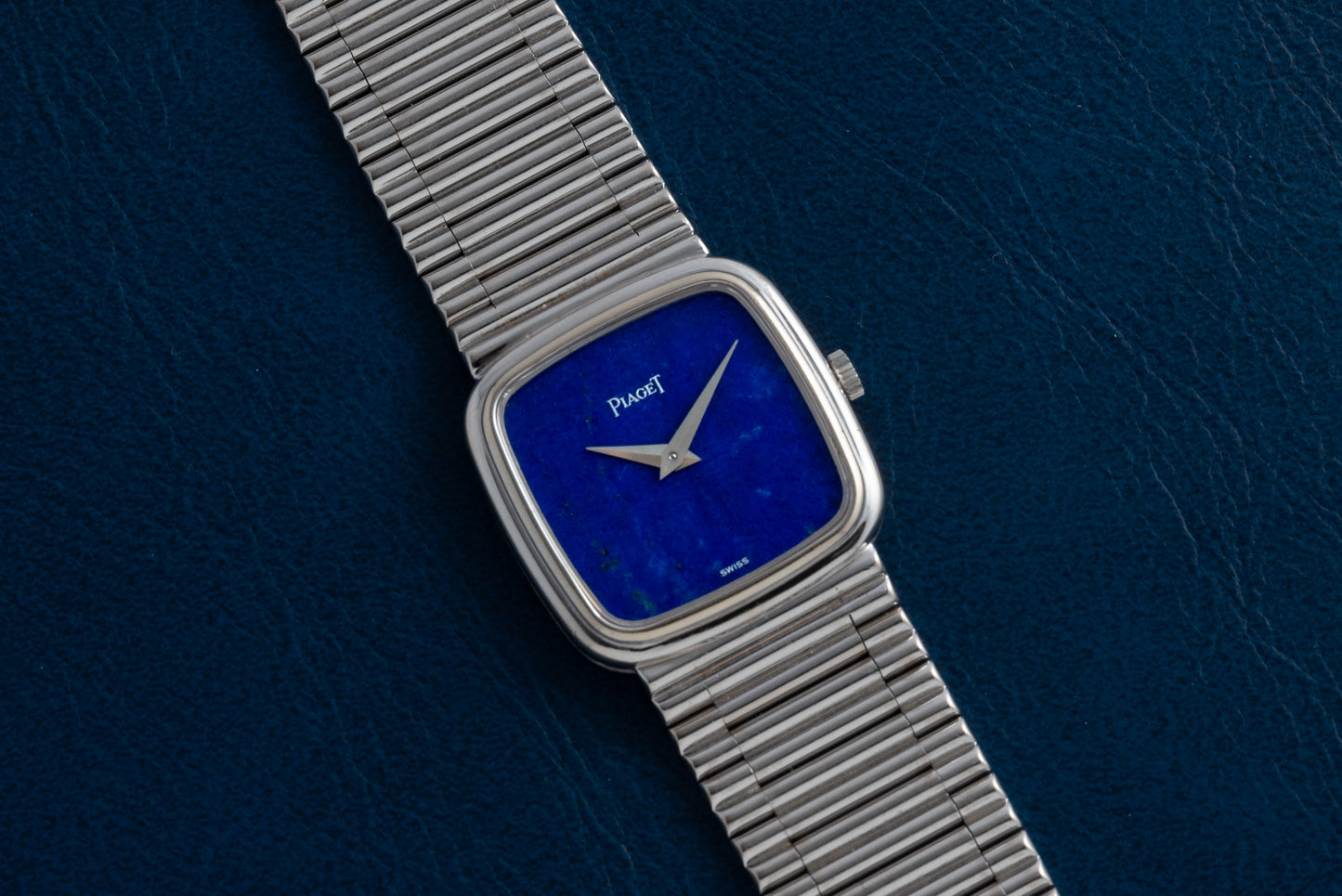 Piaget White Gold 'Lapis Lazuli' Dress Watch