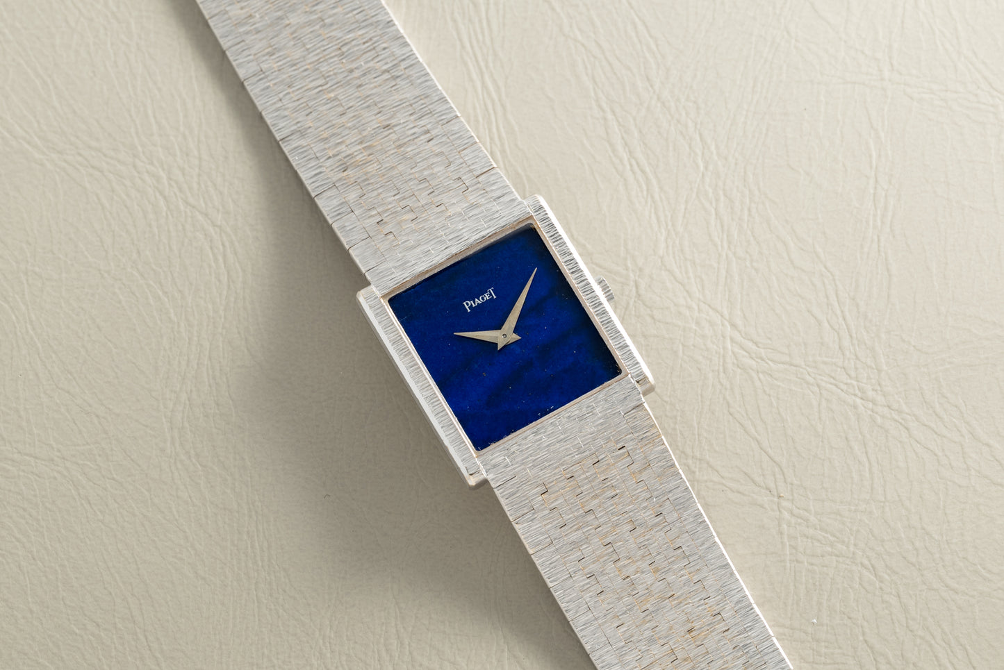 Piaget White Gold 'Lapis Lazuli' Dress Watch