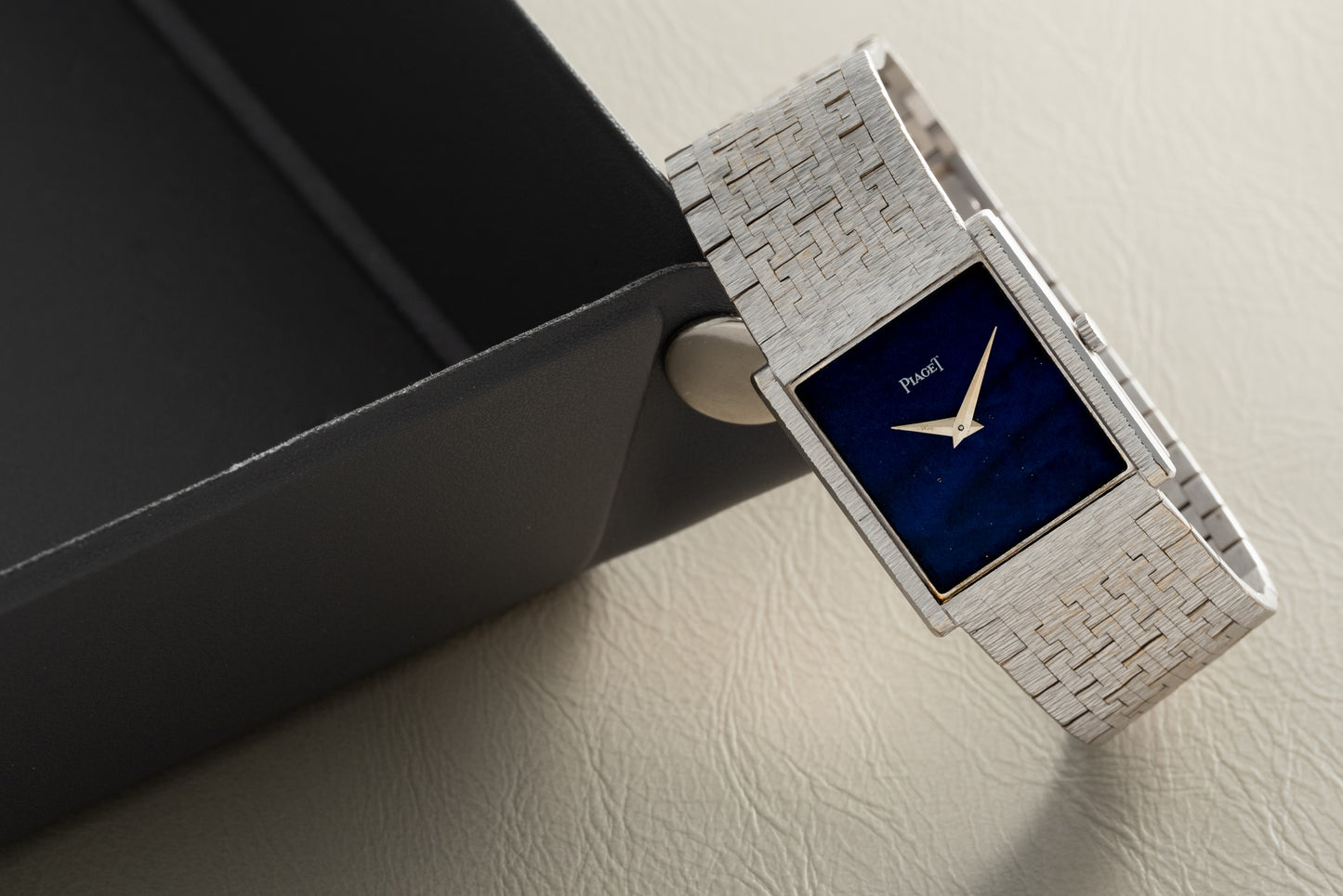 Piaget White Gold 'Lapis Lazuli' Dress Watch