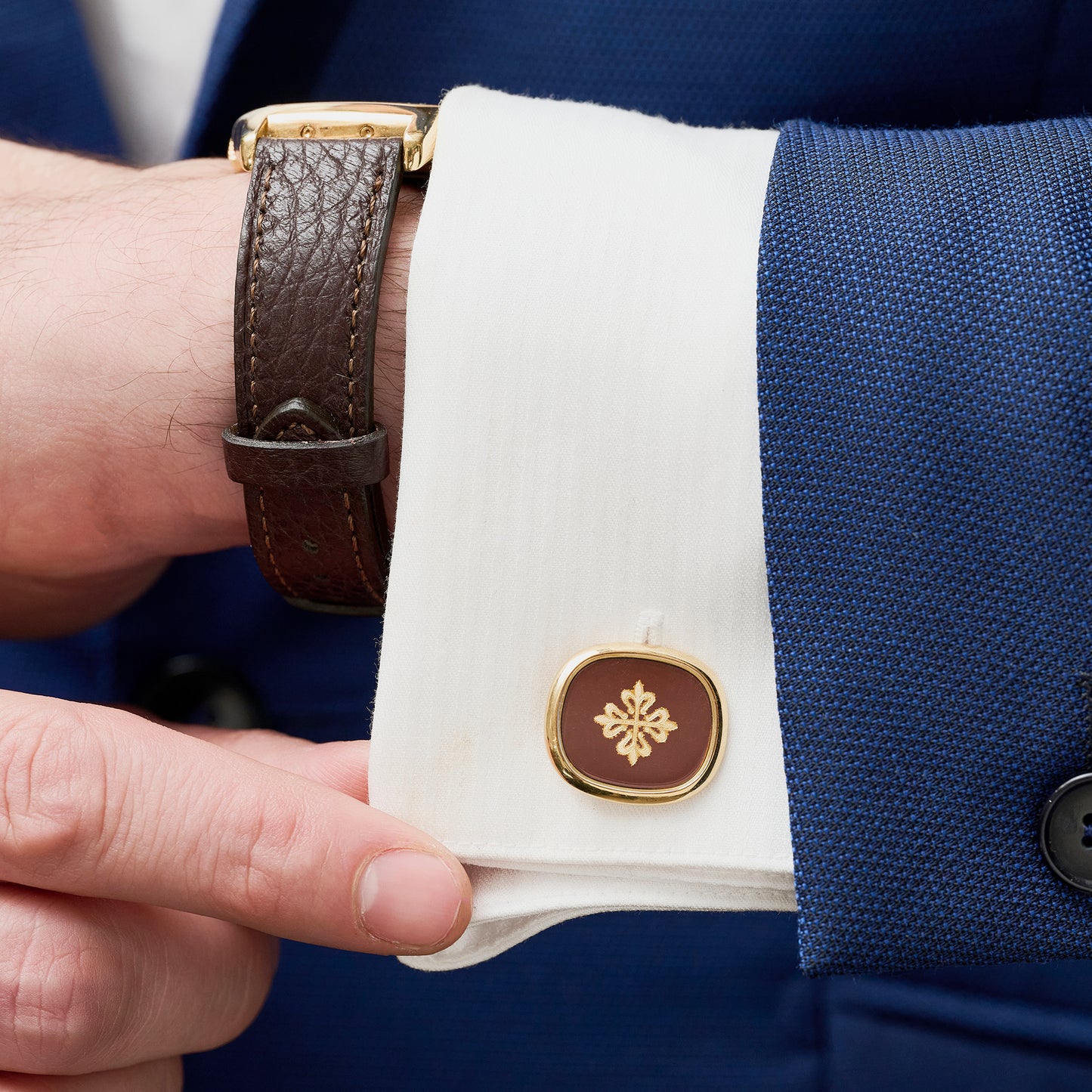 Patek Philippe Cufflinks Rose Gold