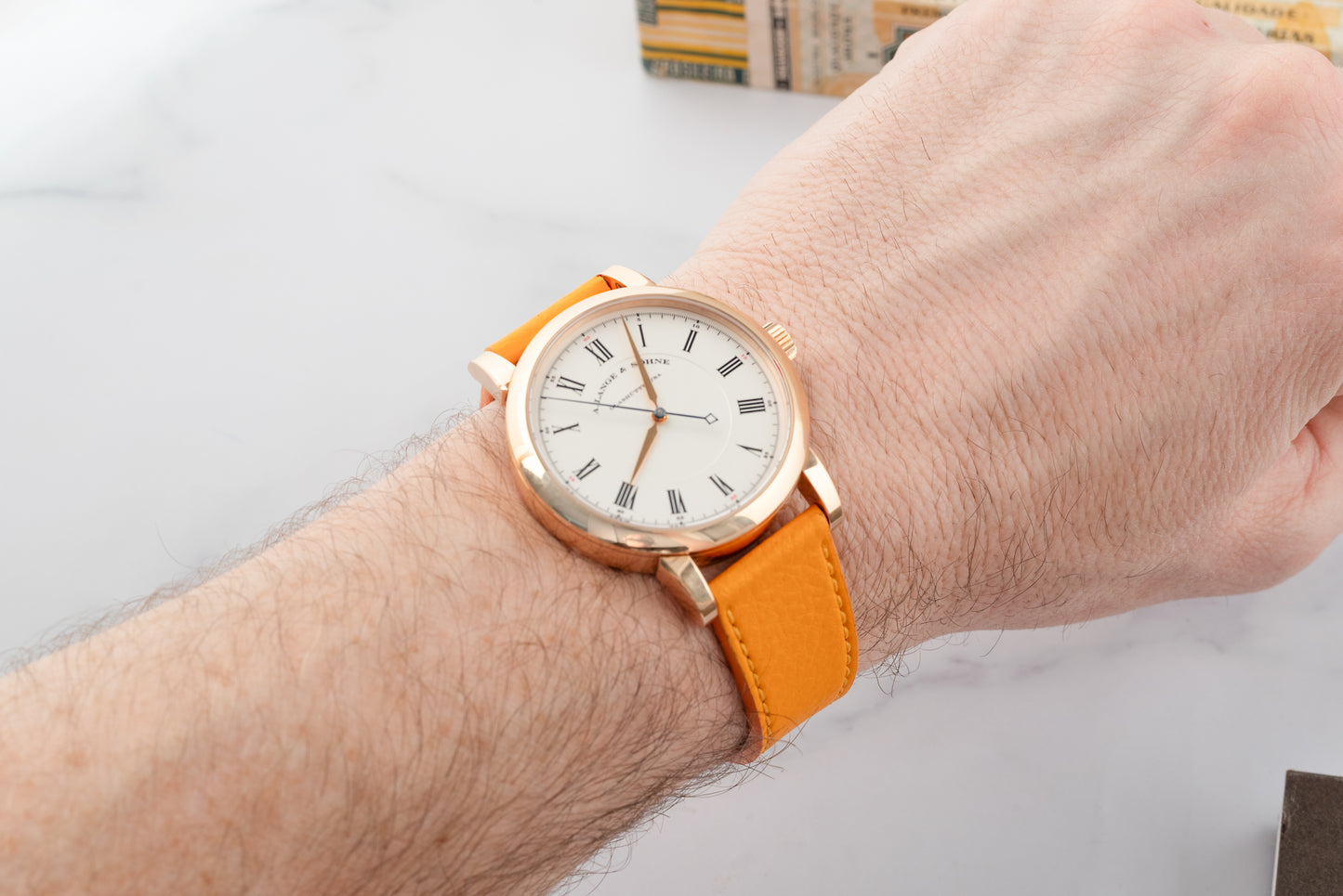 Citrus Orange Vegan Strap