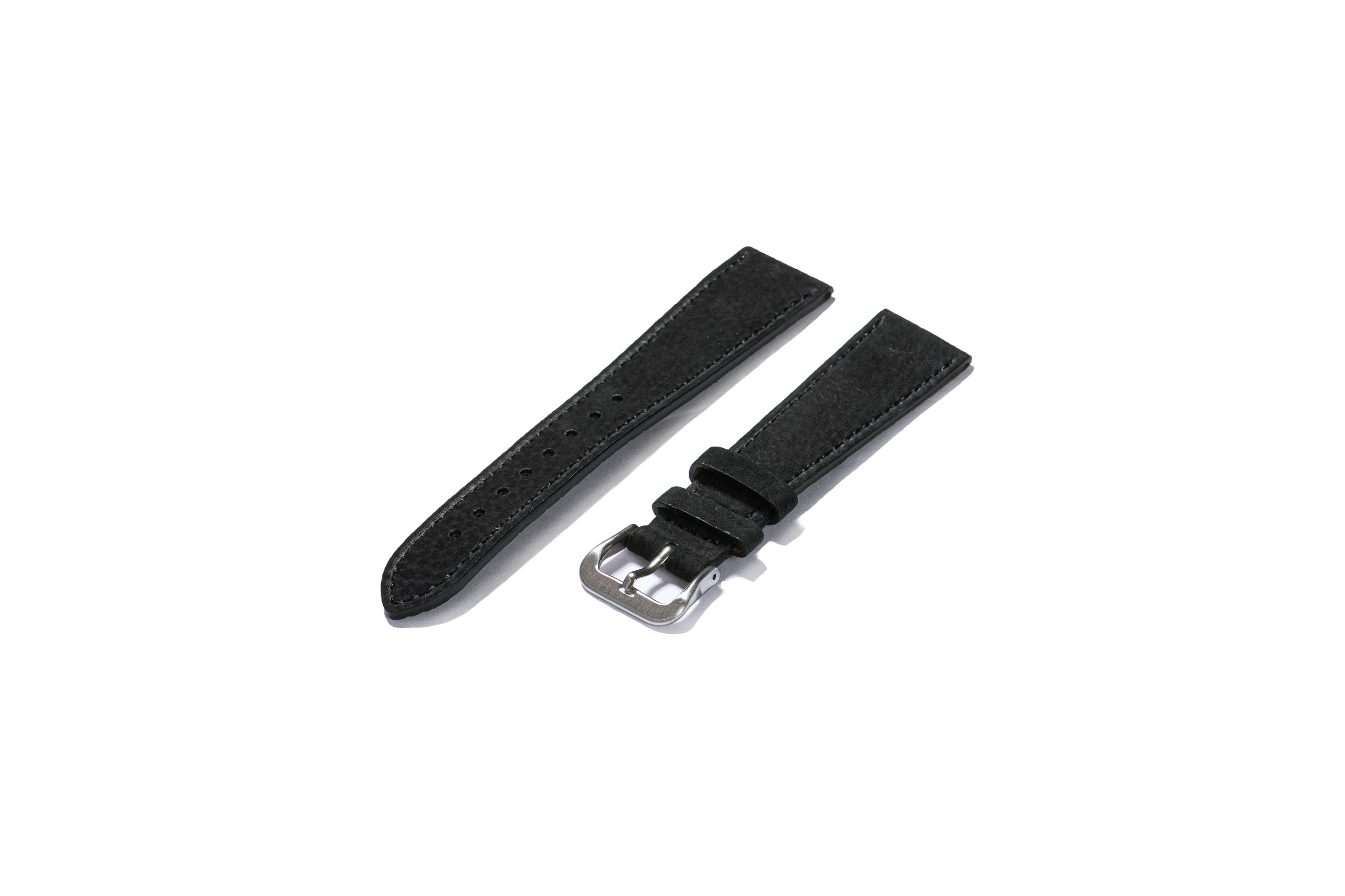 Narvik Black Nubuck Strap