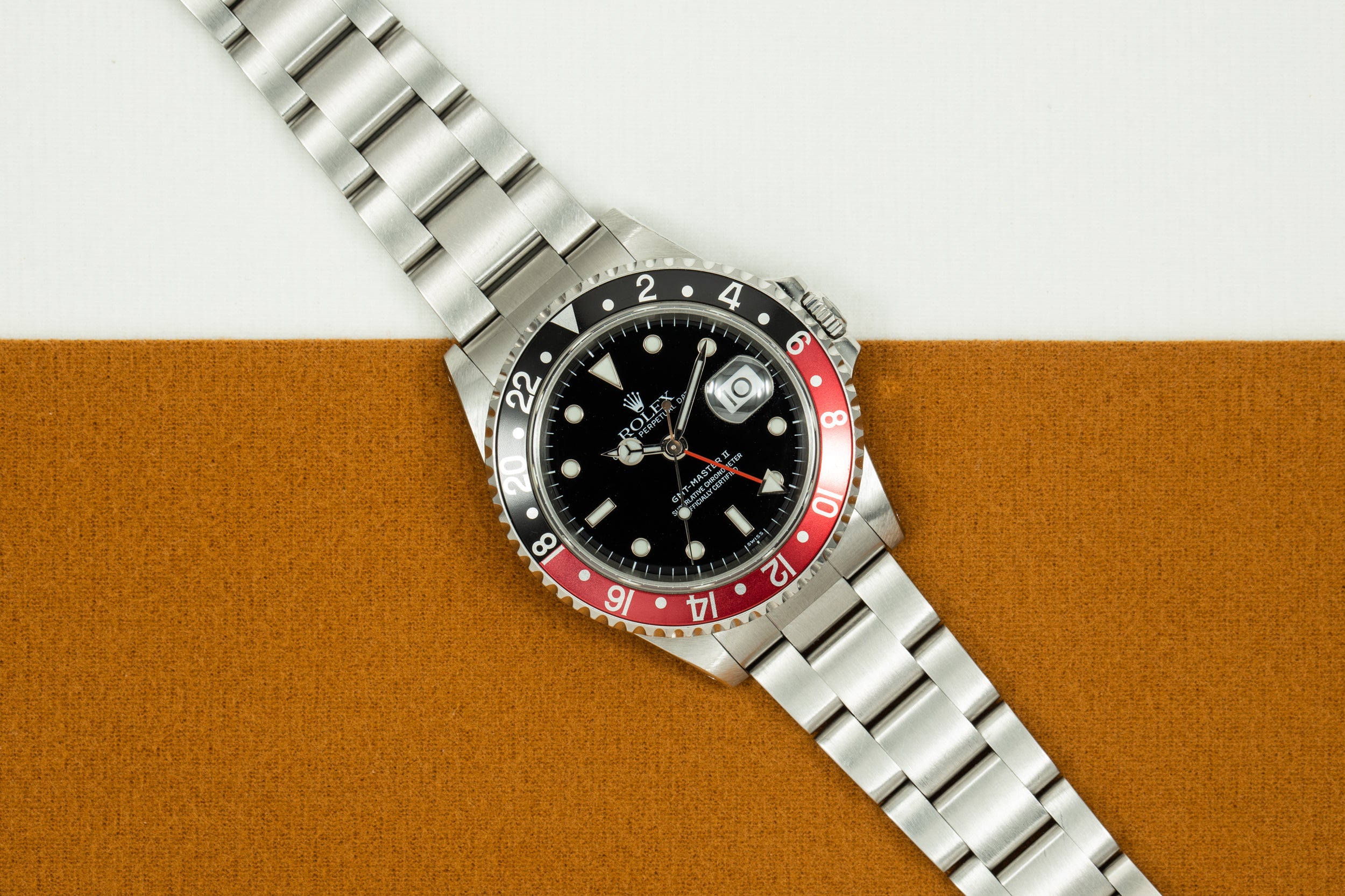 Rolex gmt hotsell master 16710 coke