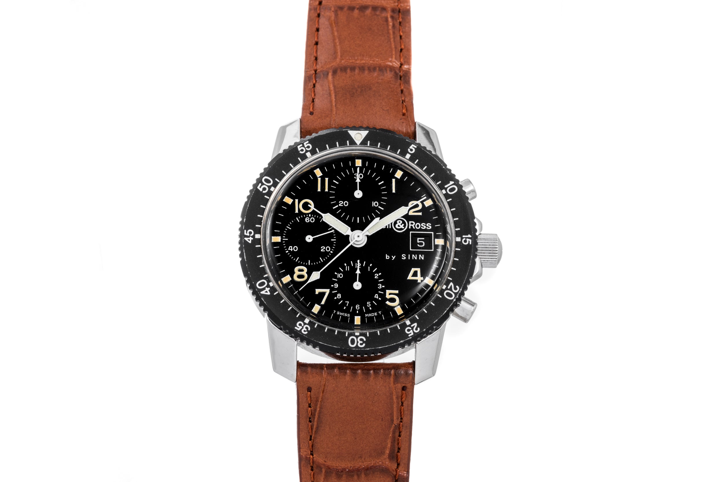 Bell and ross by sinn chronograph new arrivals