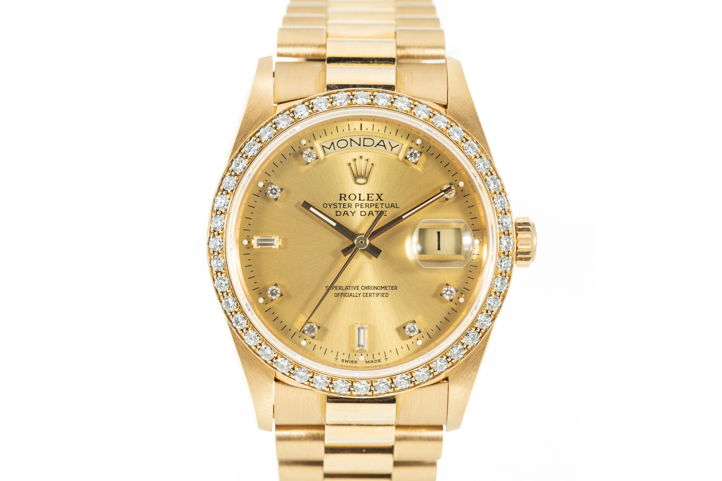 Rolex Day-Date Factory Diamonds – Analog:Shift