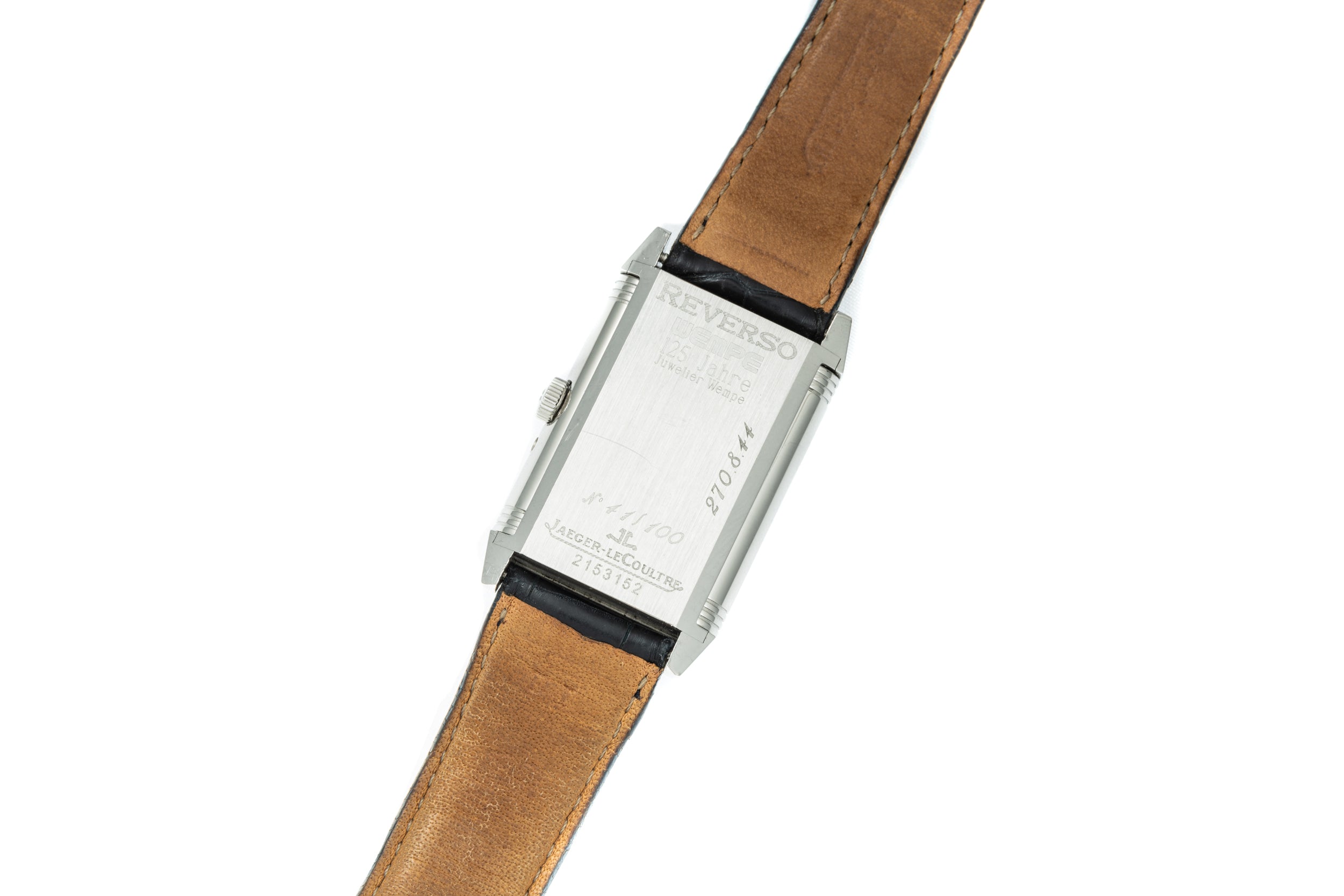 Jaeger LeCoultre Reverso Grande Taille Wempe 125th Anniversary