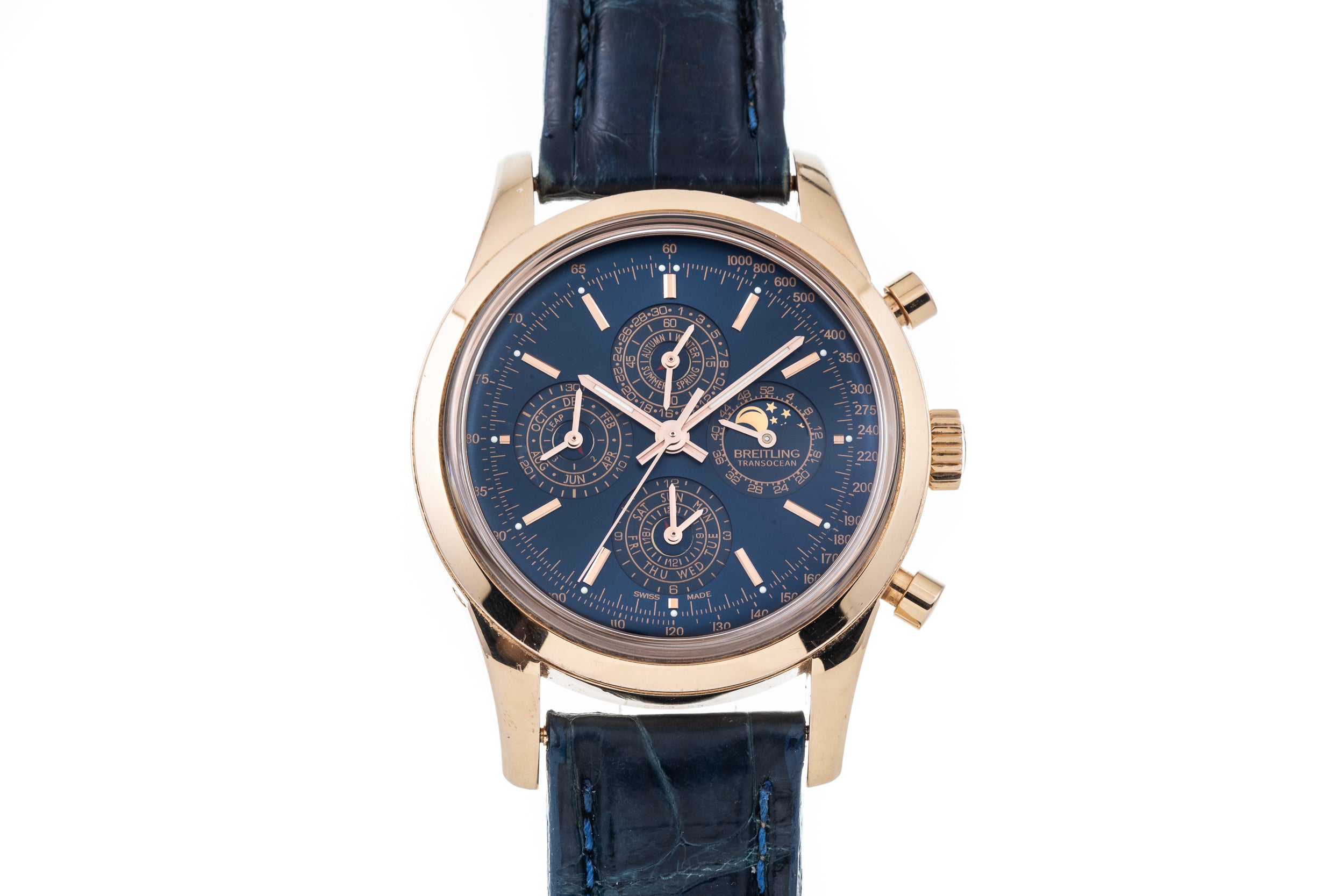 Breitling transocean deals perpetual calendar